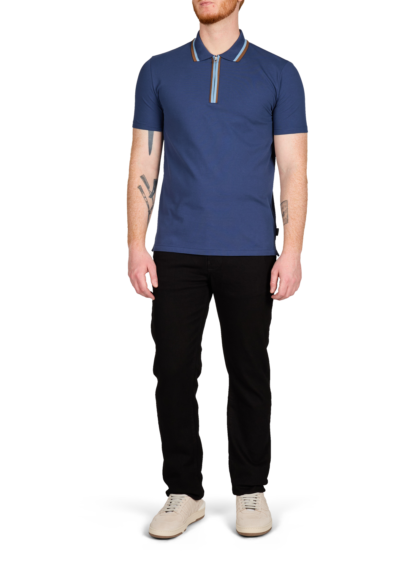 Polo en coton PAUL SMITH Bleu