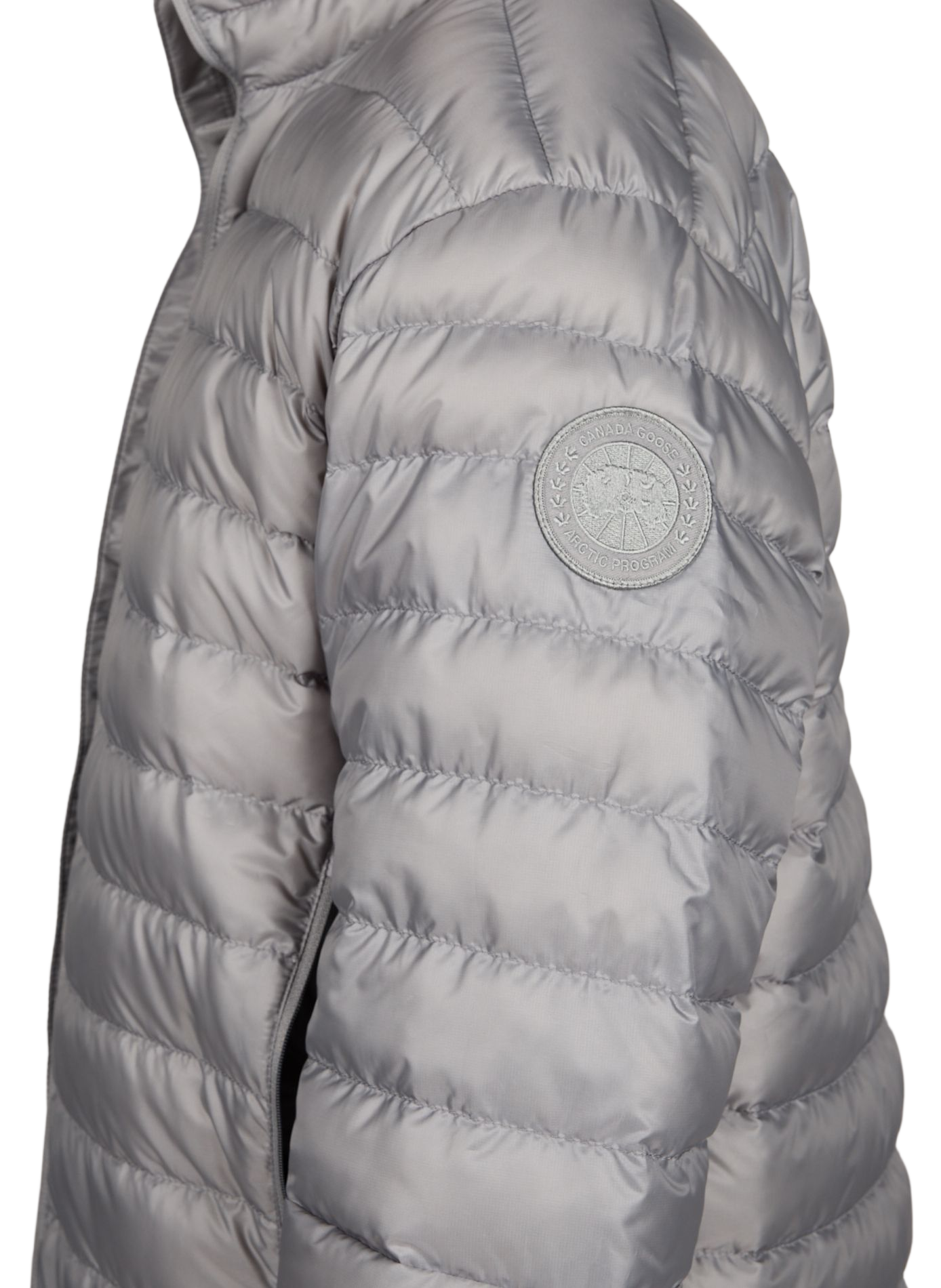 Doudoune droite matelassée unie CANADA GOOSE Gris
