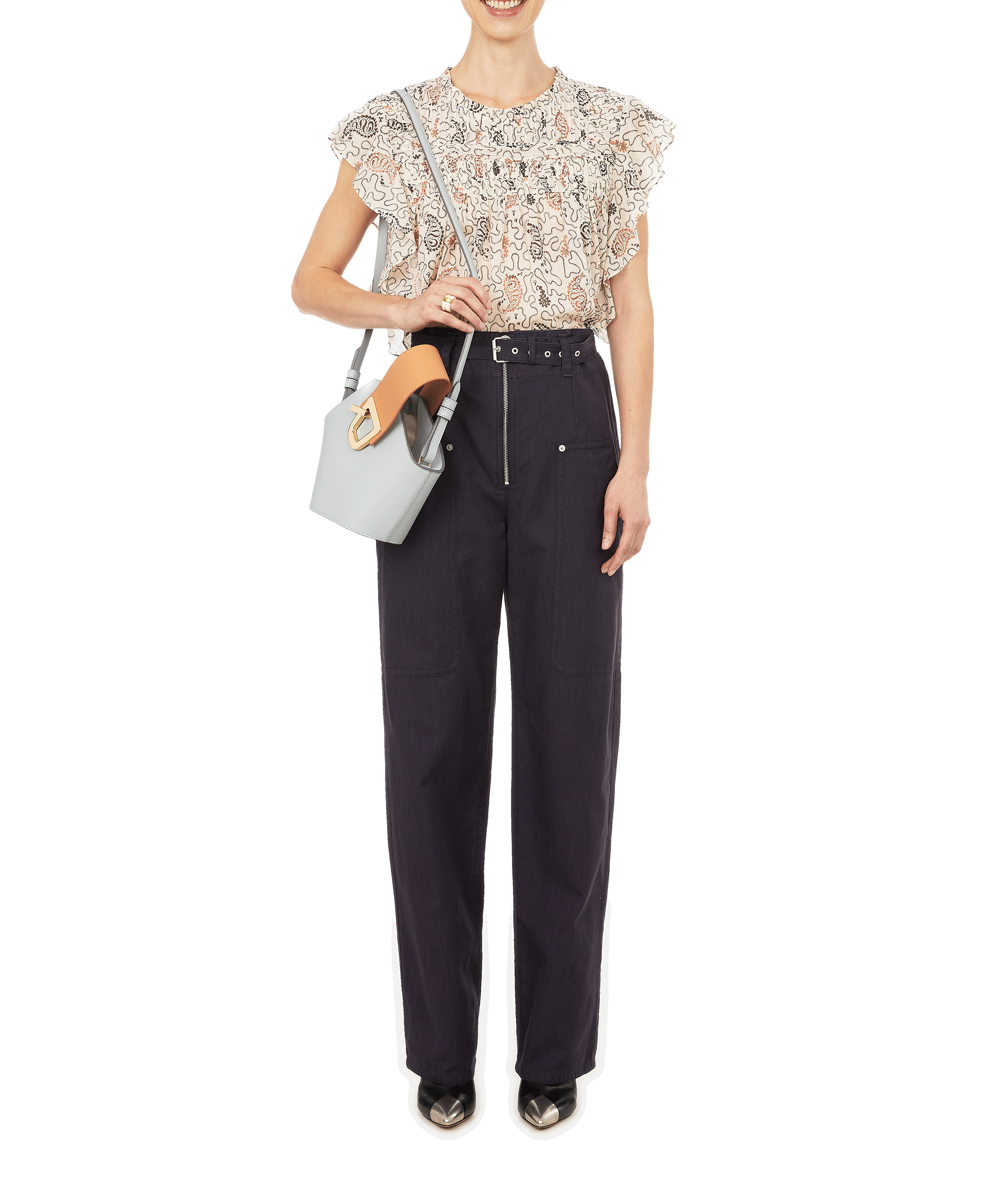 Positano earrings AURELIE BIDERMANN White