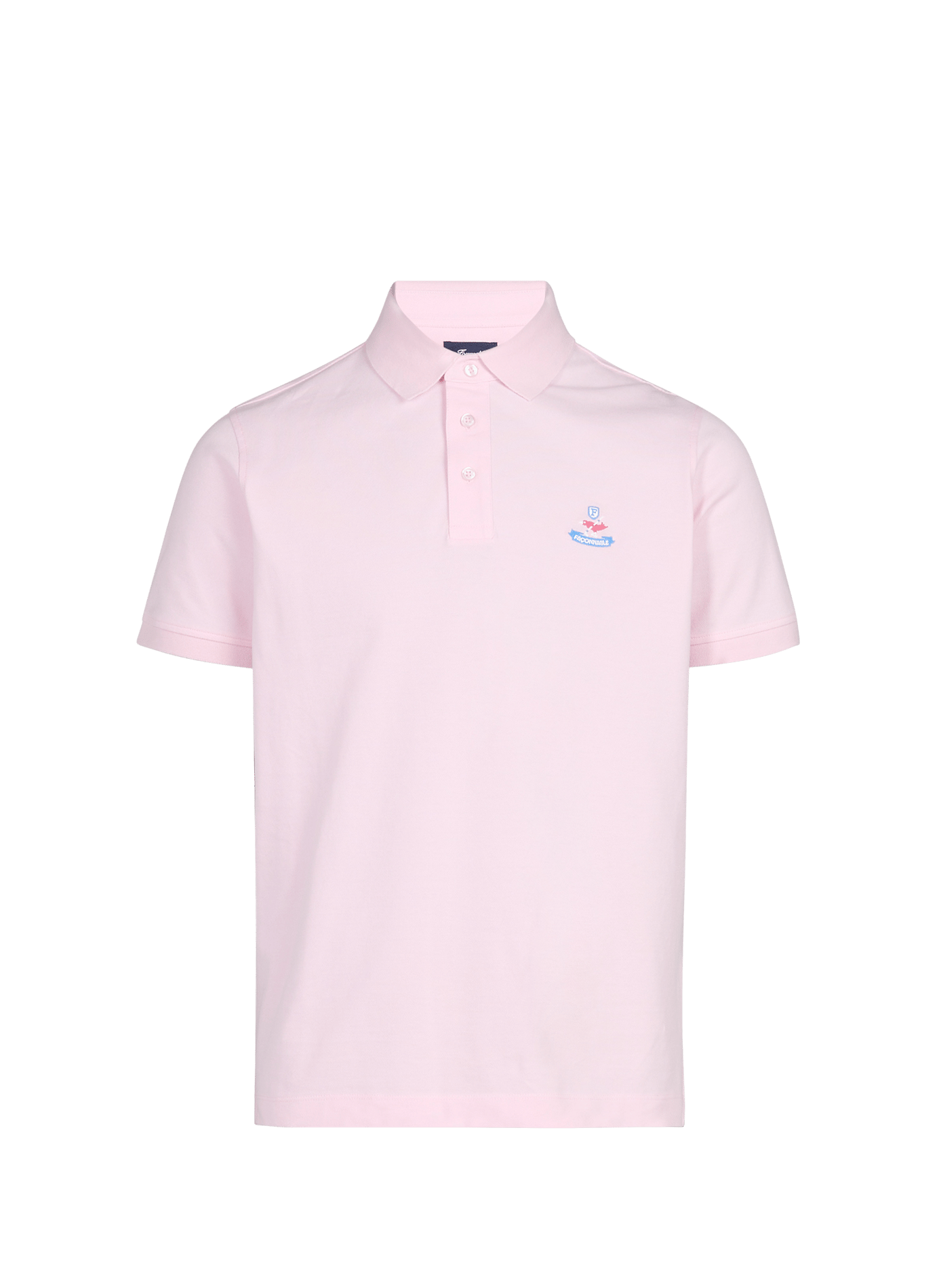 Polo in cotone FACONNABLE Rosa