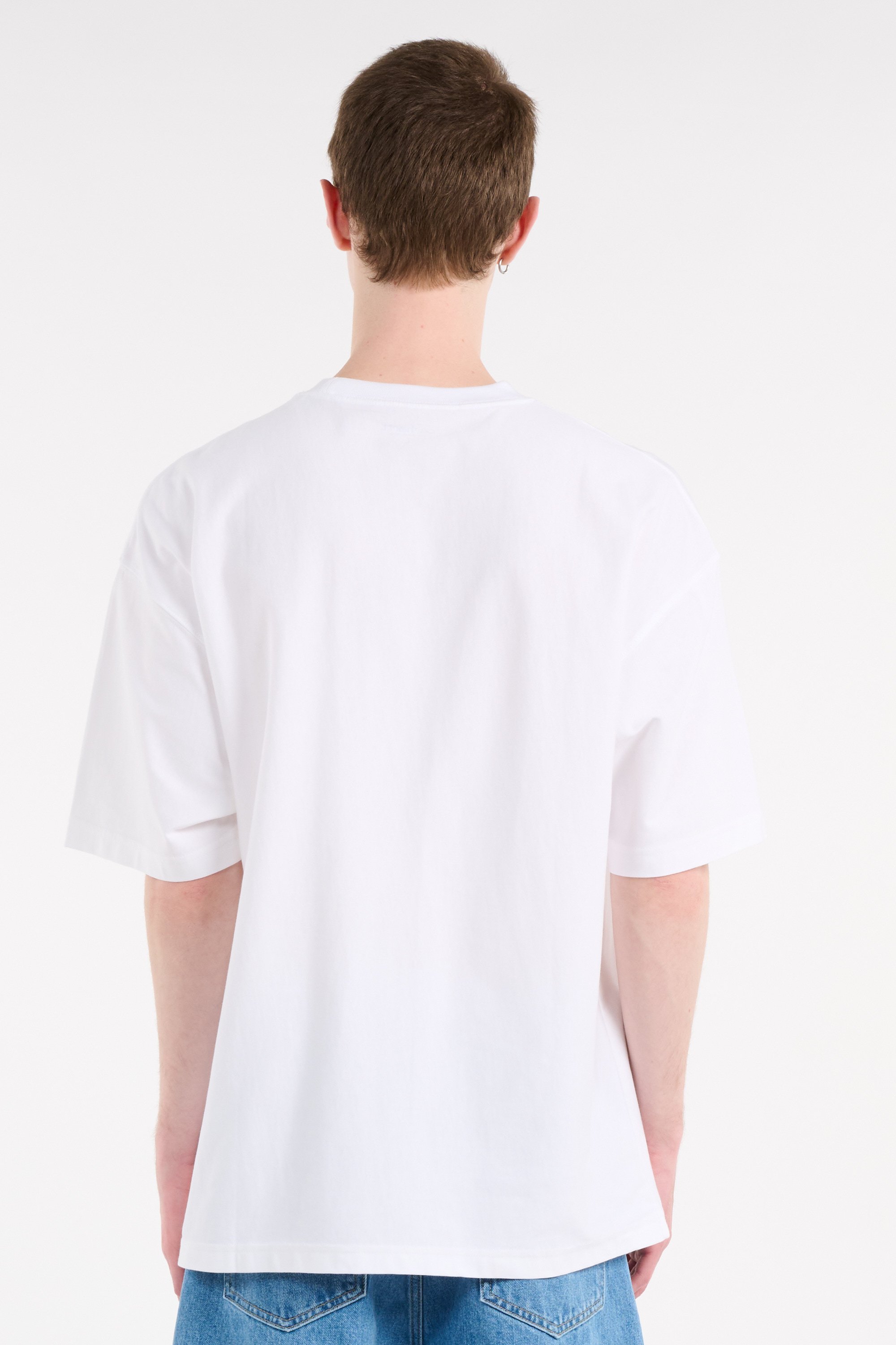 T-shirt s/s wip label t-shirt CARHARTT WIP Blanc