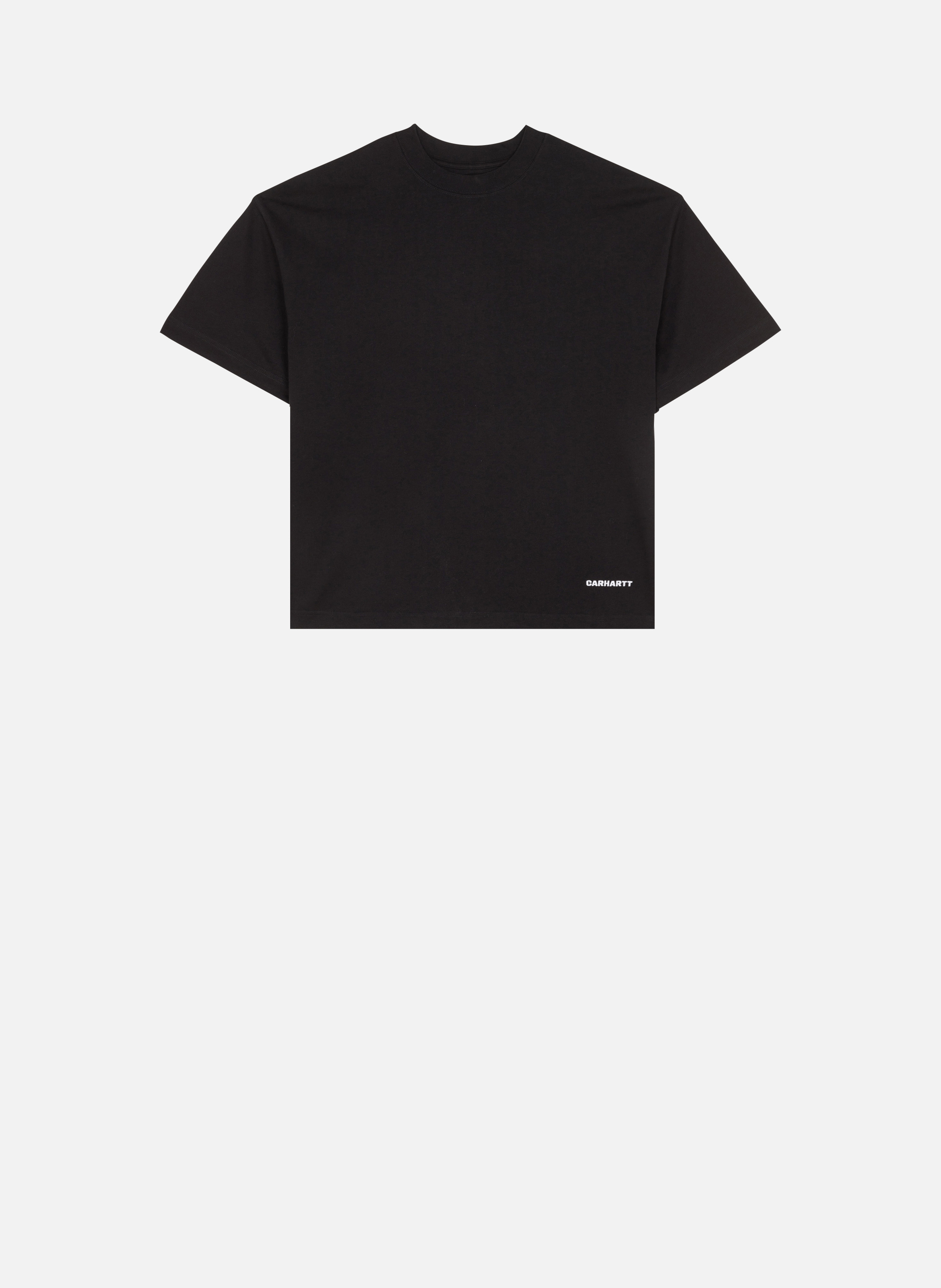 T-shirt link script CARHARTT WIP Noir