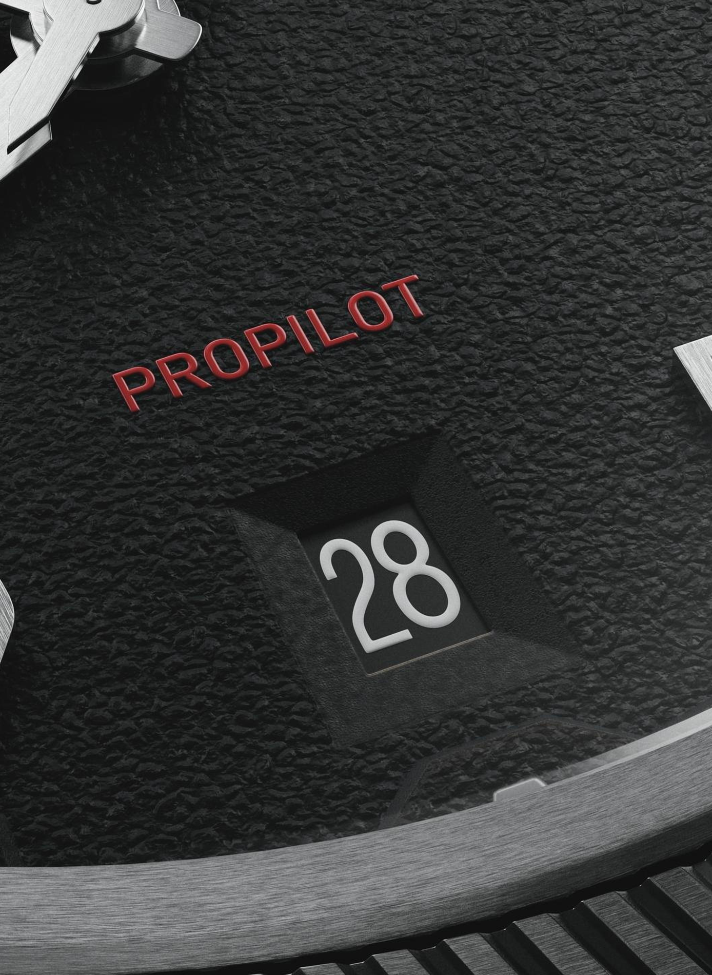 Montre automatique Oris ProPilot Date en acier inoxydable ORIS Noir