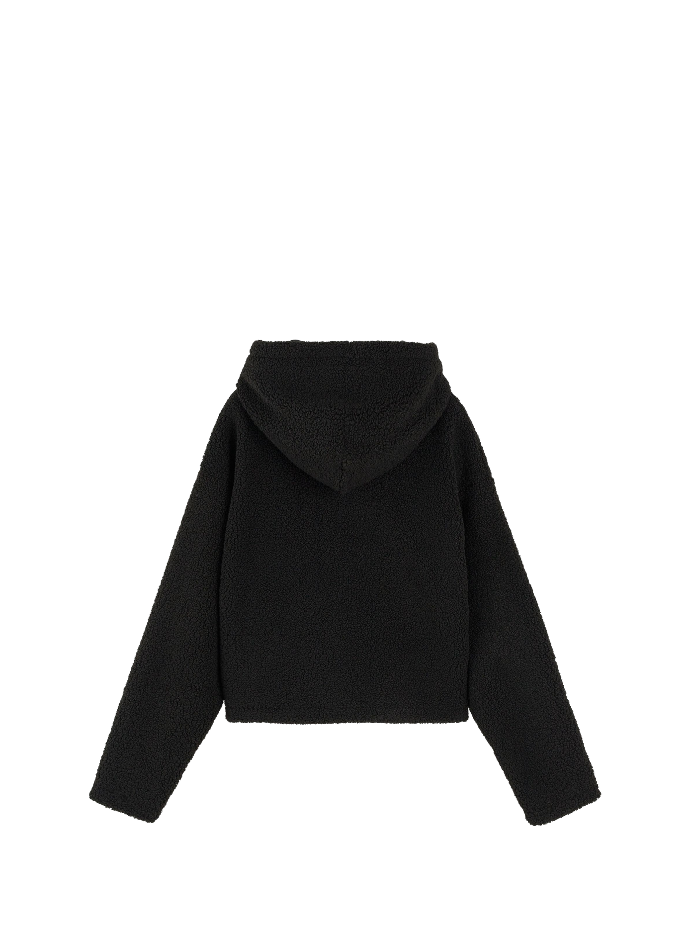 Gesweatshirt mit Reißverschluss TOMMY HILFIGER Schwarz