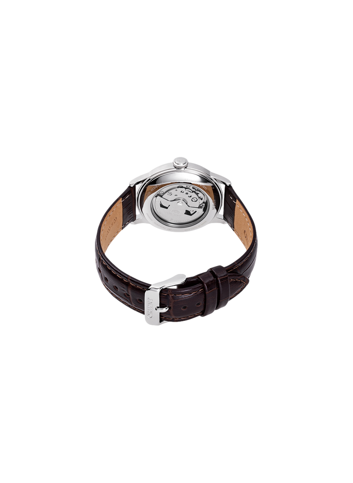 Automatische Bambino Uhr aus Leder ORIENT Beige