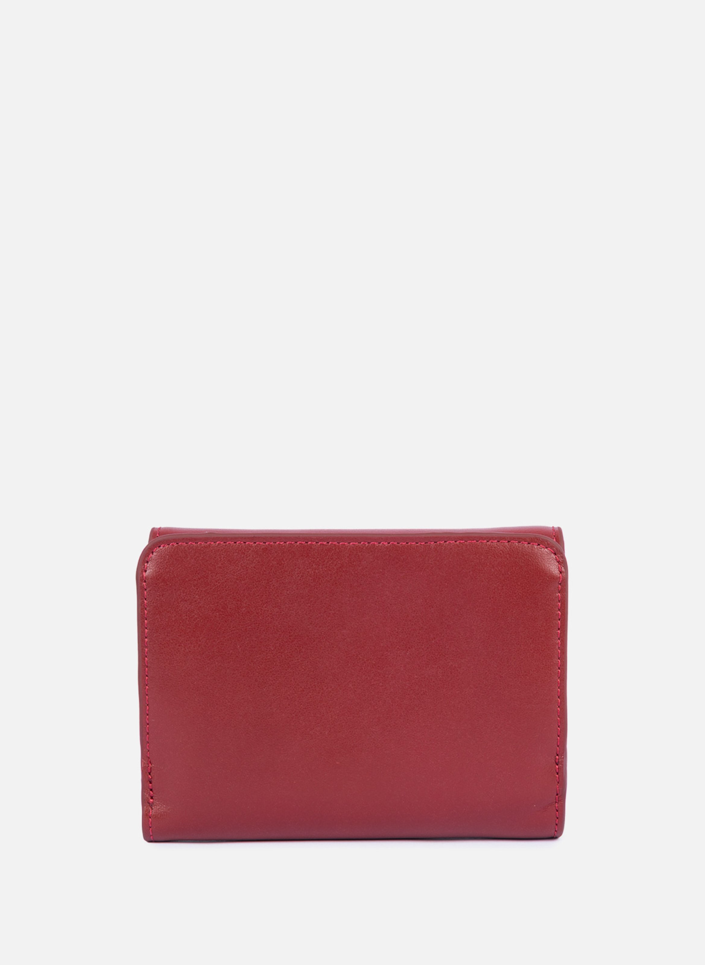Portefeuille dos à dos - paris philos LANCASTER Rouge