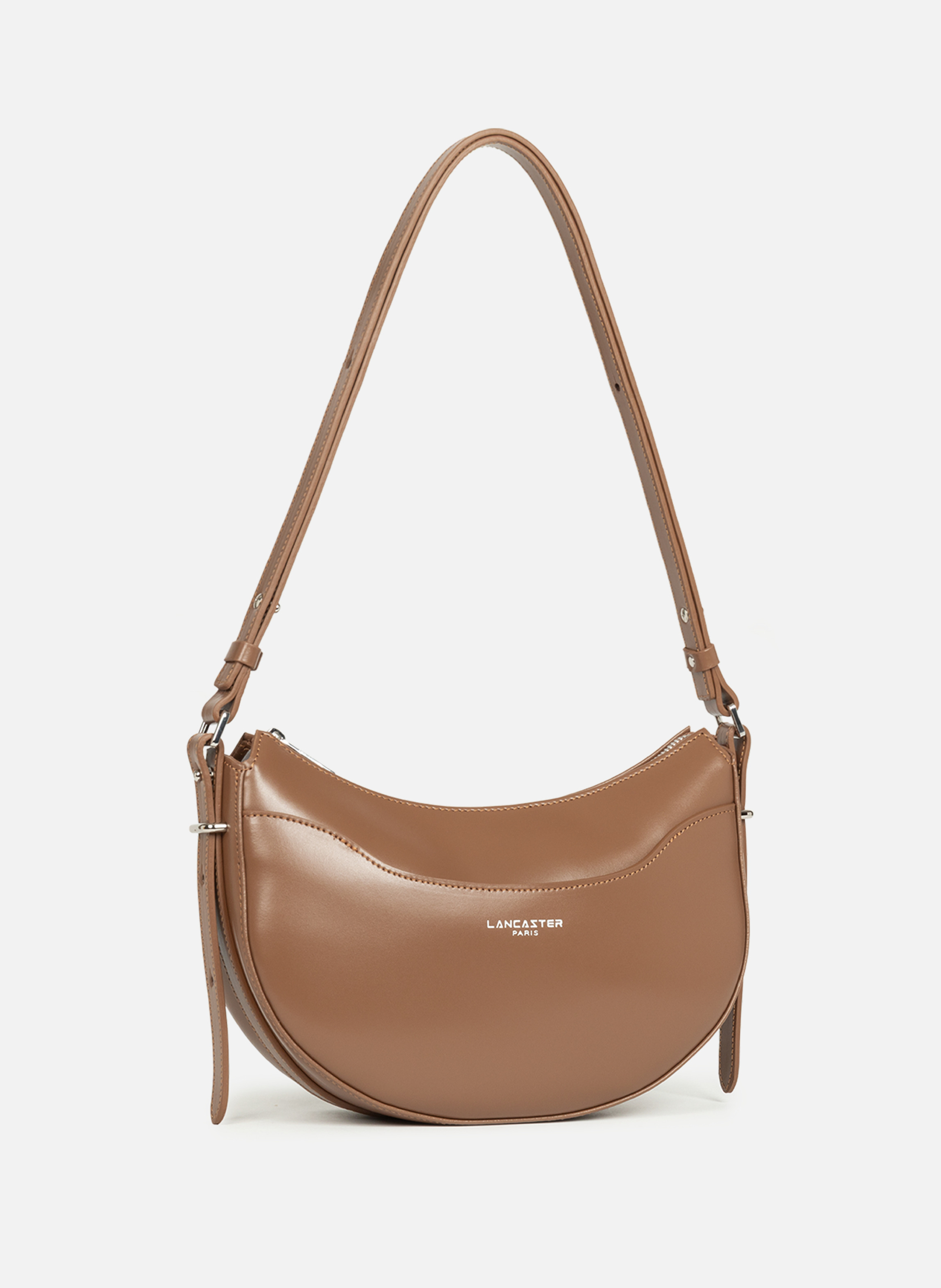 Halvemaanvormige tas - suave ace LANCASTER Bruin