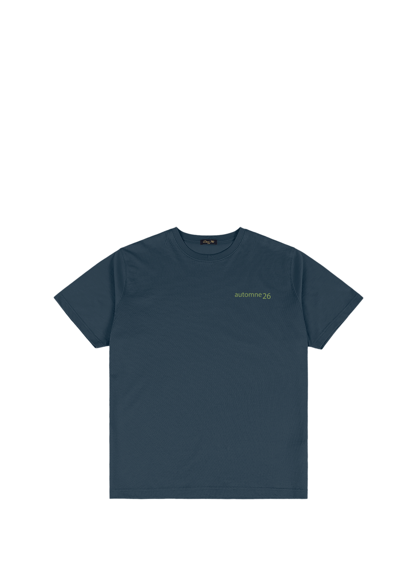 Straight-fit cotton T-shirt DIME Blue