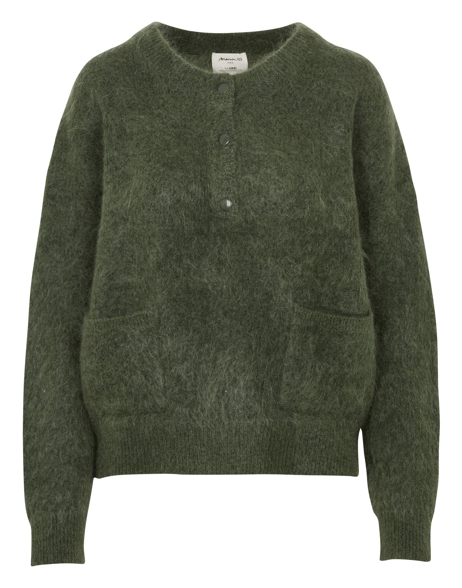 Pull oversize en laine mélangée assia MAISON 123 Vert