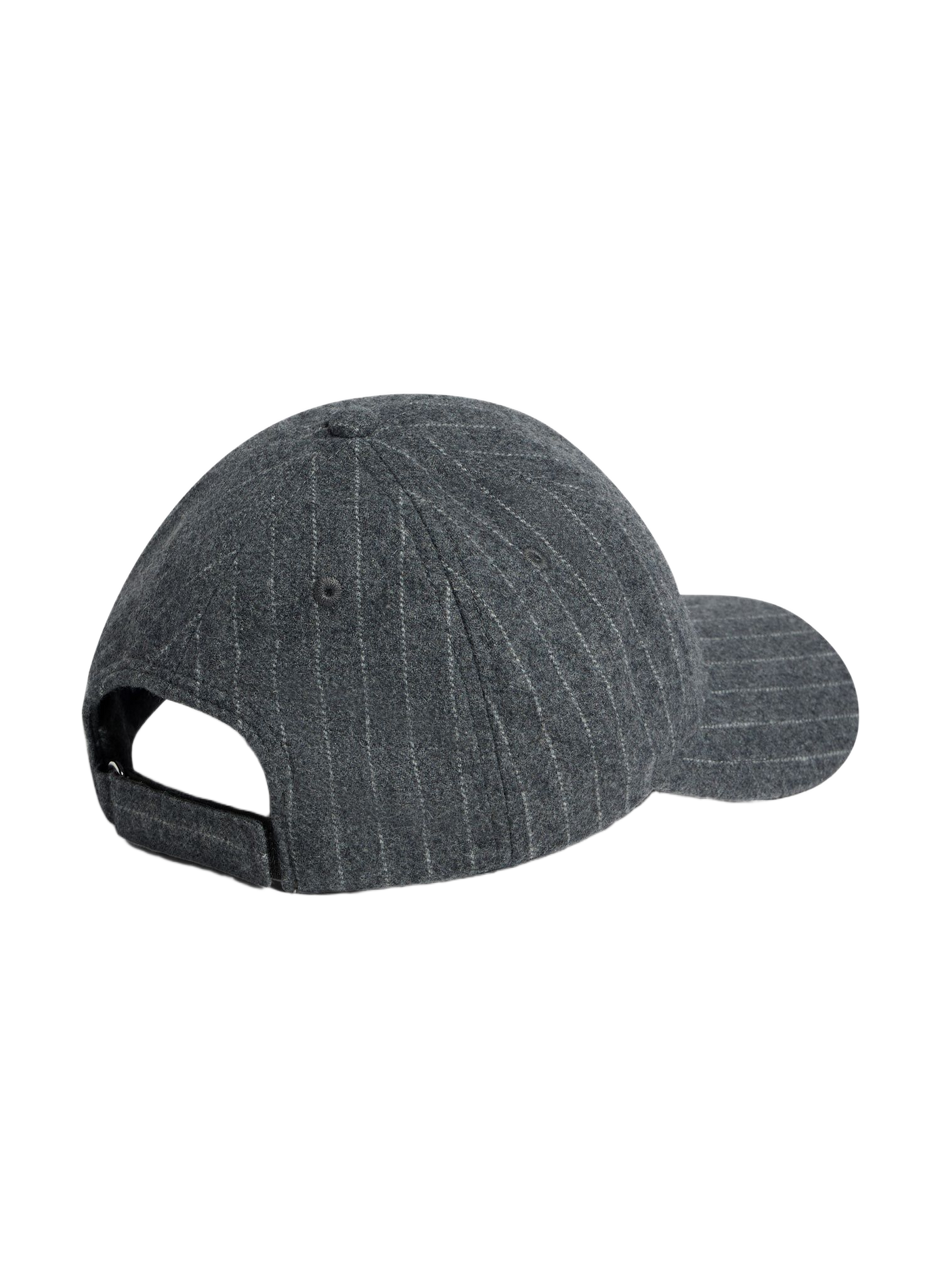 Casquette rayée à logo en laine mélangée EDEN PARK Grau