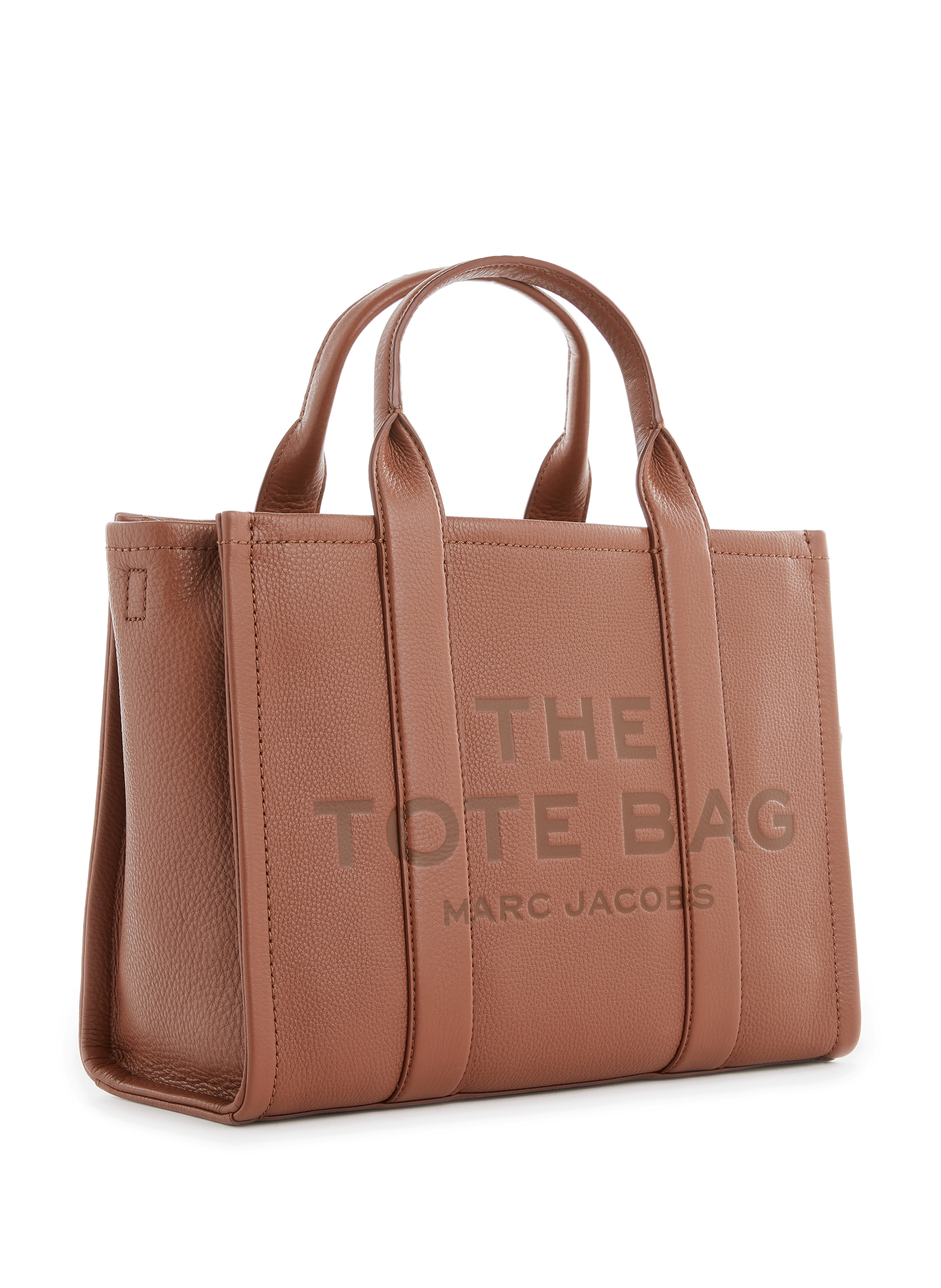 Sac à main en cuir MARC JACOBS Marron