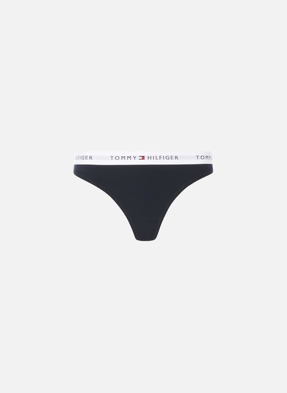 String en coton extensible Bleu by TOMMY HILFIGER TOMMY HILFIGER String en coton extensible Bleu