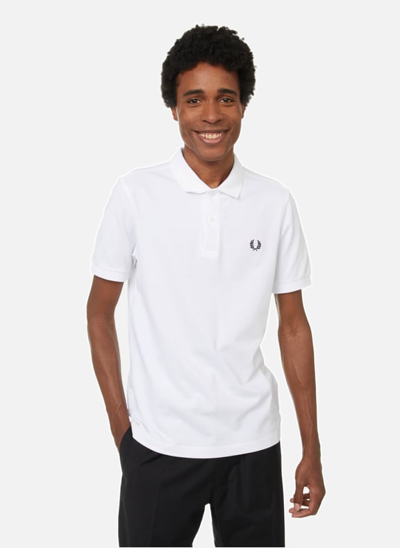 POLO EN COTON PIQU FRED PERRY pour HOMME Printemps