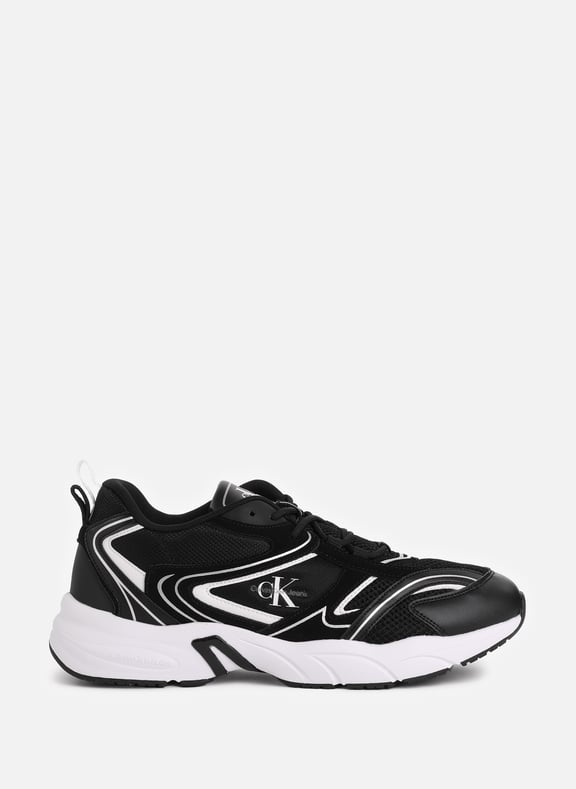Baskets Retro tennis Noir