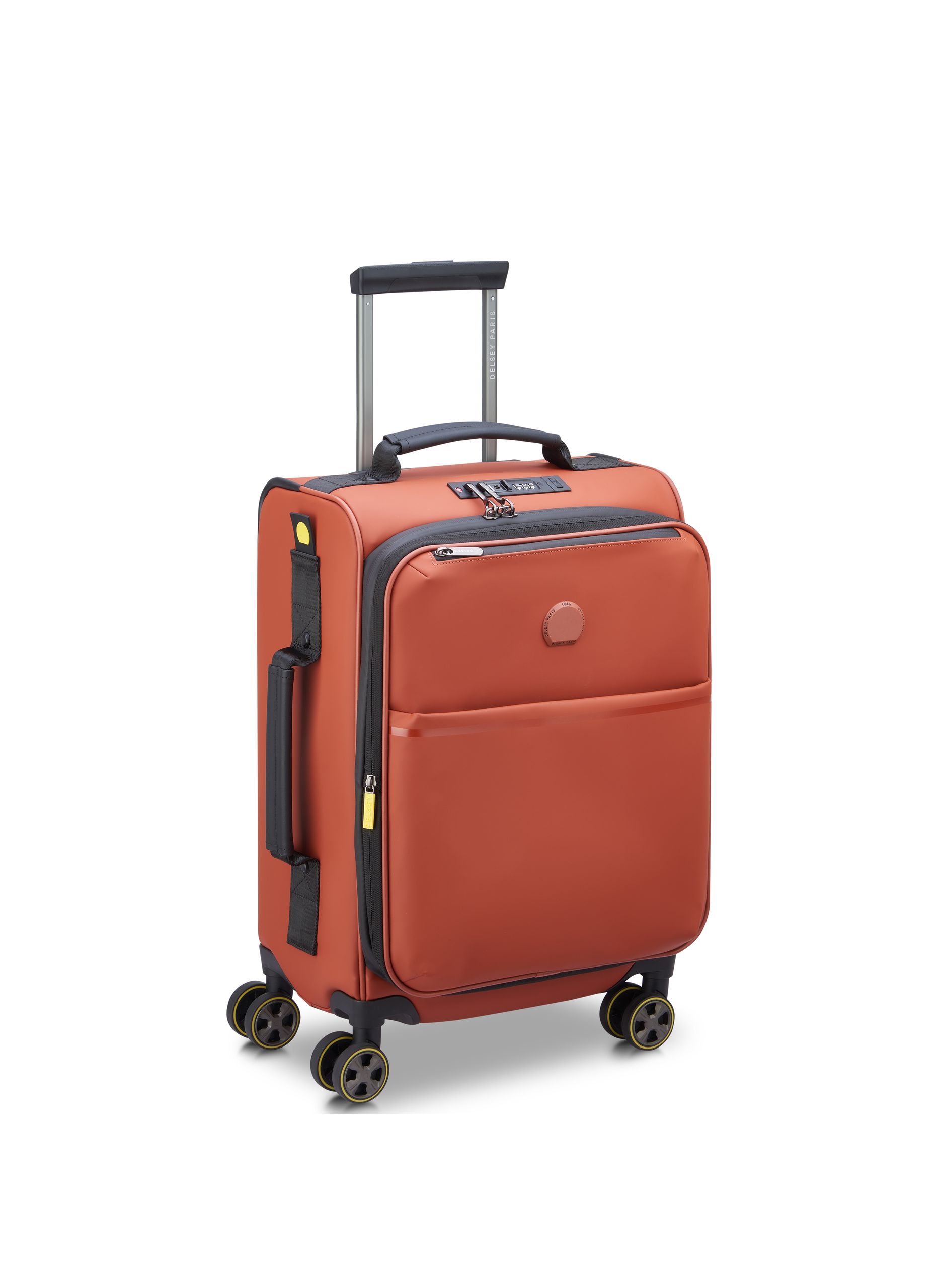 Valise cabine souple taille s - turenne soft DELSEY PARIS Marron