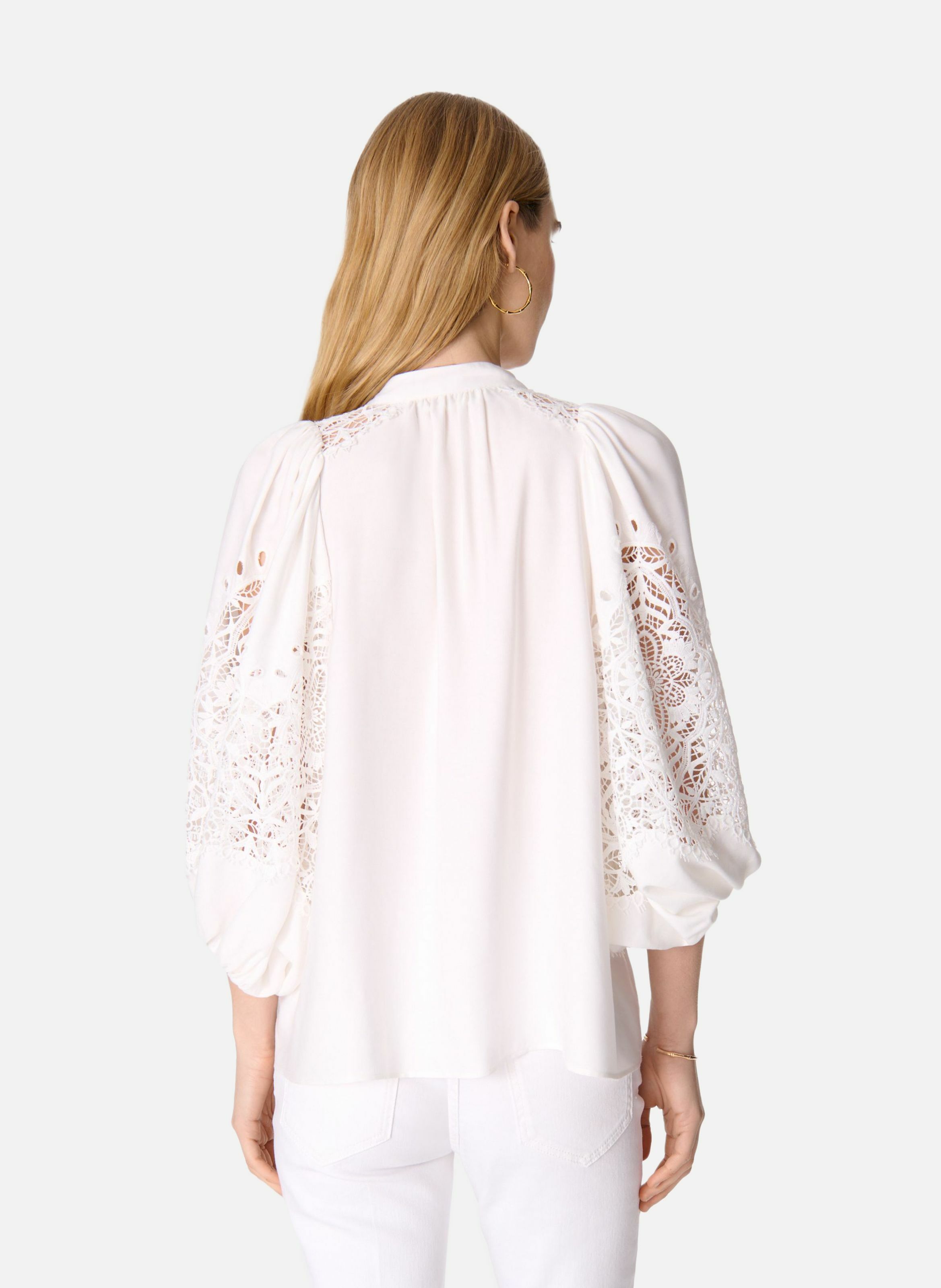 Blouse bell VANESSA BRUNO Blanc