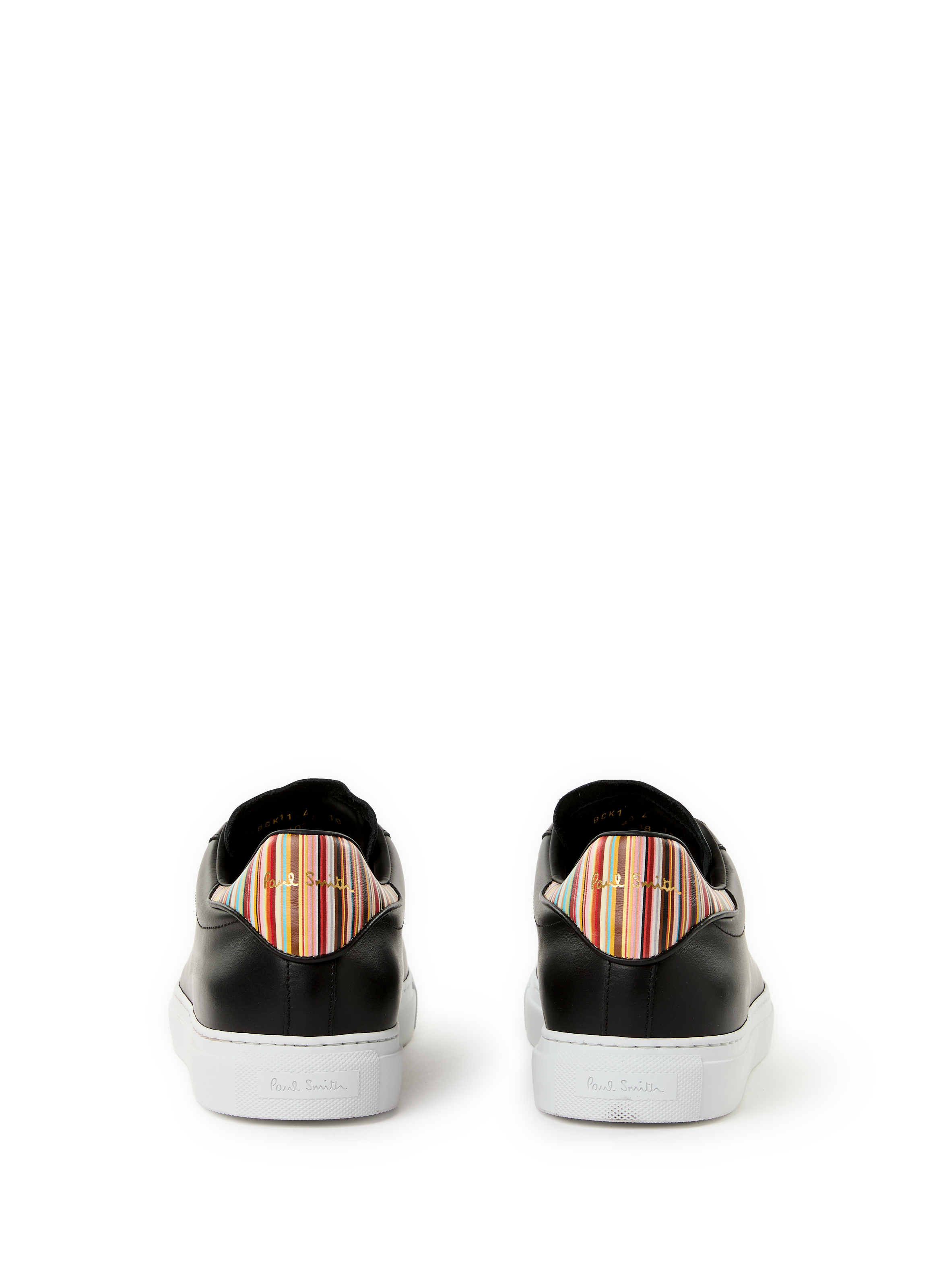 Leather sneakers PAUL SMITH Black