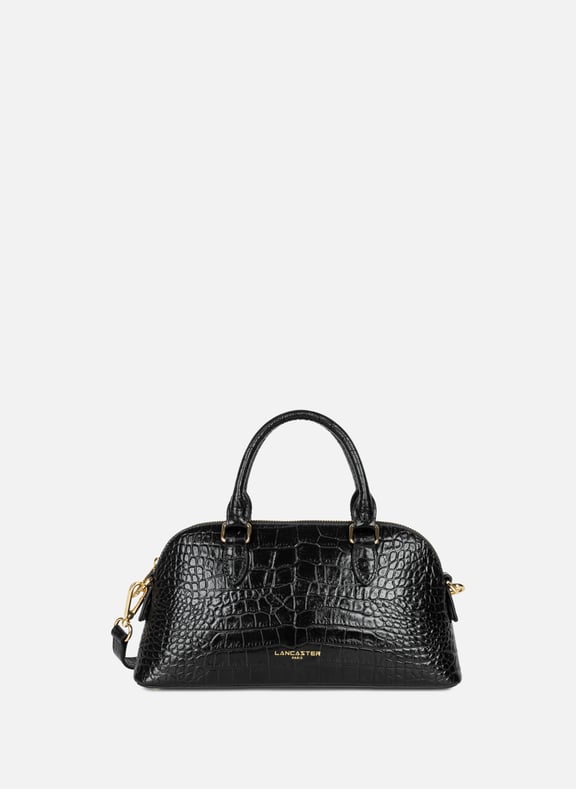 Grand sac demi lune - exo Noir by LANCASTER LANCASTER Grand sac demi lune - exo Noir