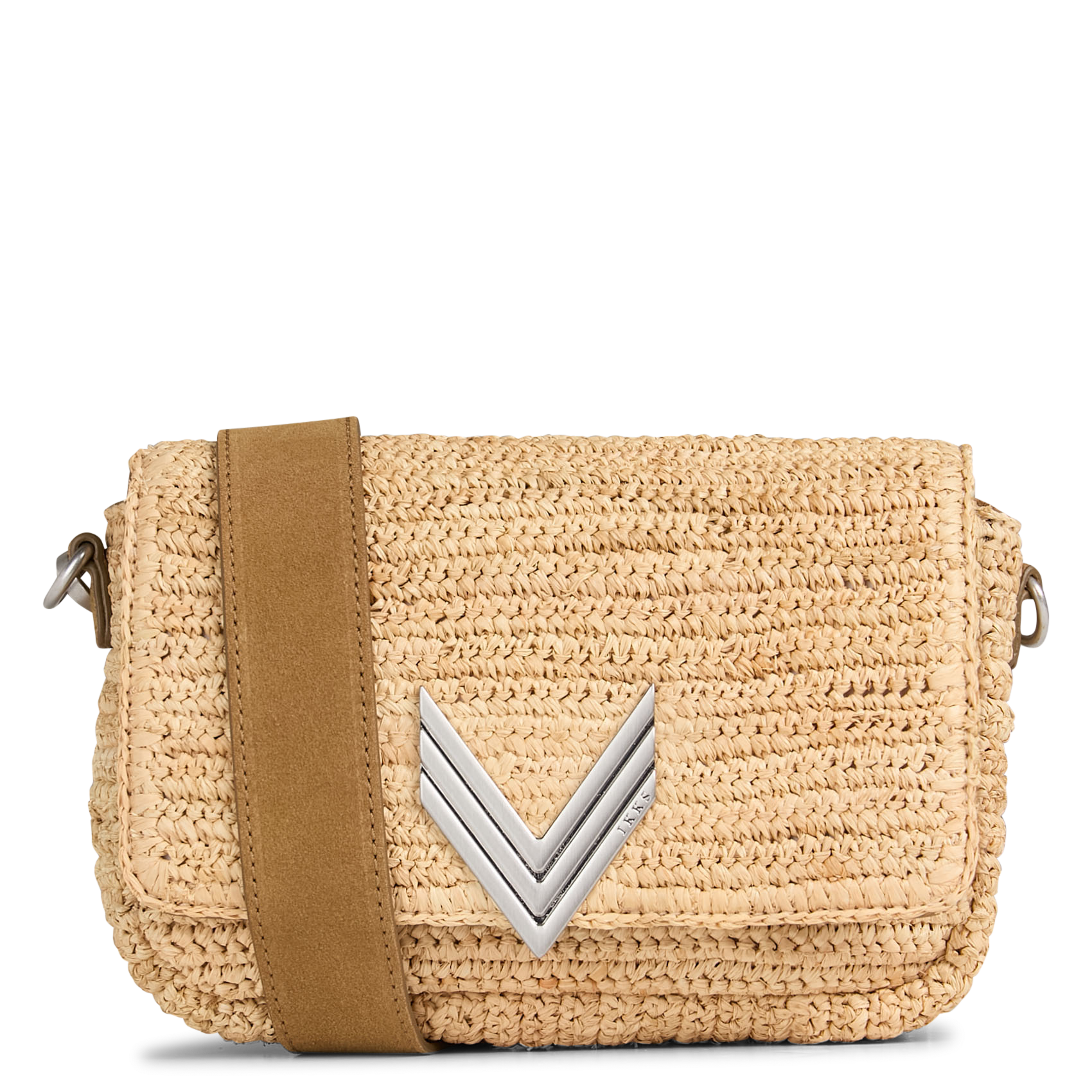 Ikks Femme Sac Bourse Ikks Sac Bandoulière En Raphia 111 Raphia