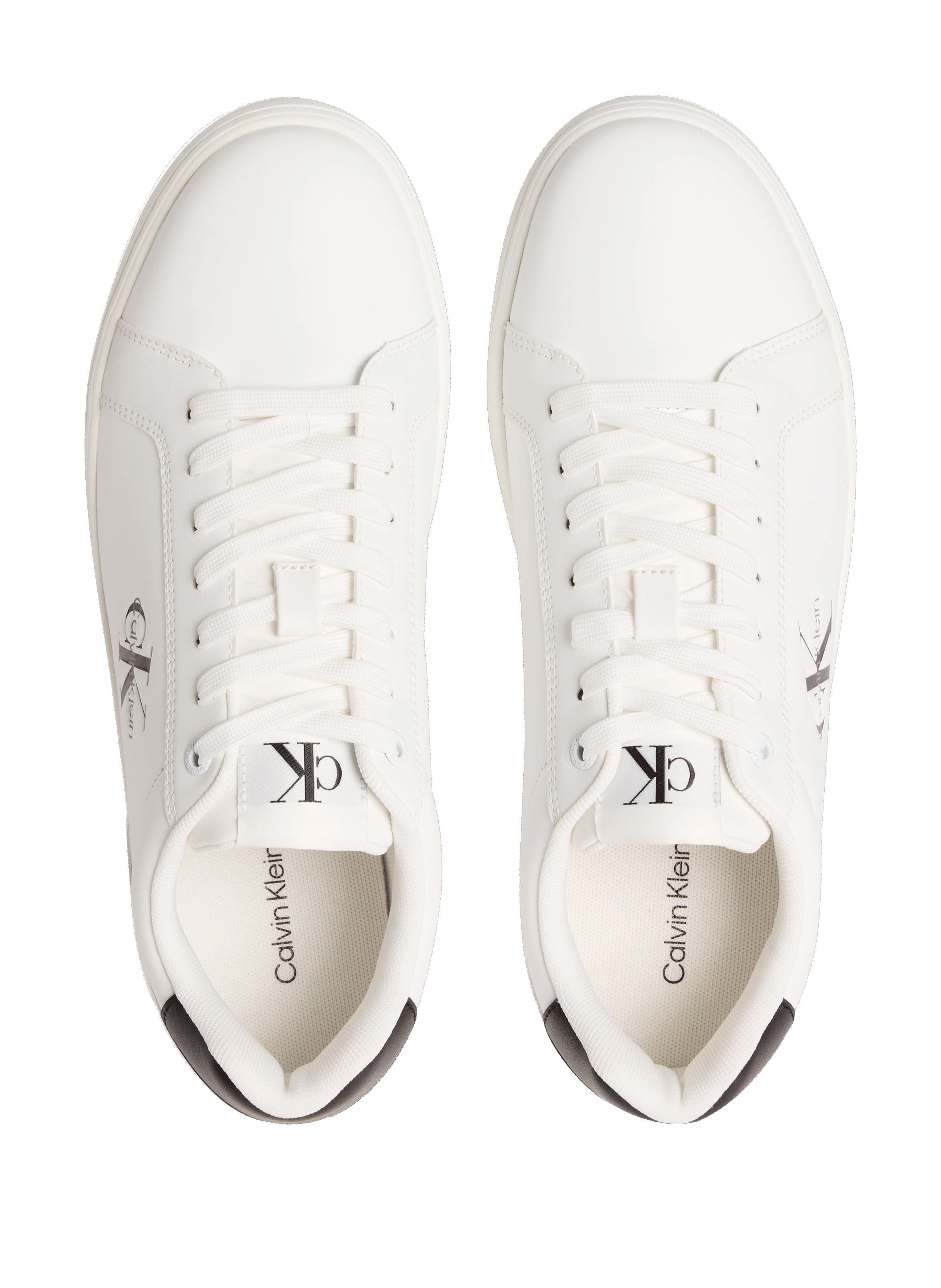 Smooth leather sneakers CALVIN KLEIN White