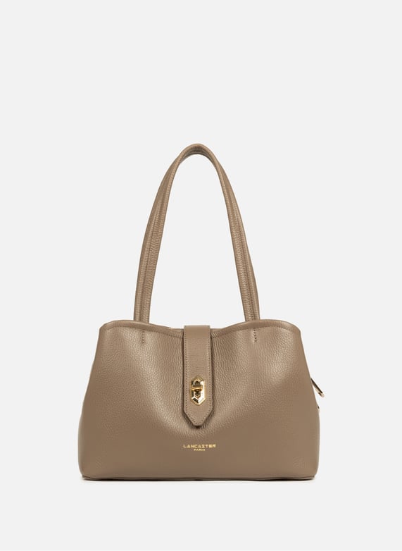 M tote bag - Top Double | Brown by LANCASTER M tote bag - Top Double Brown