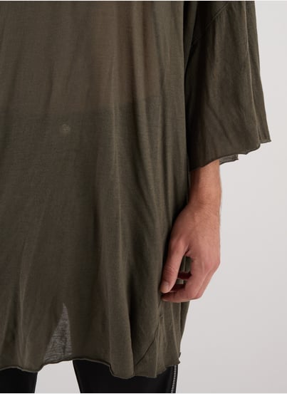 T-shirt ample en coton RICK OWENS T-shirt ample en coton RICK OWENS