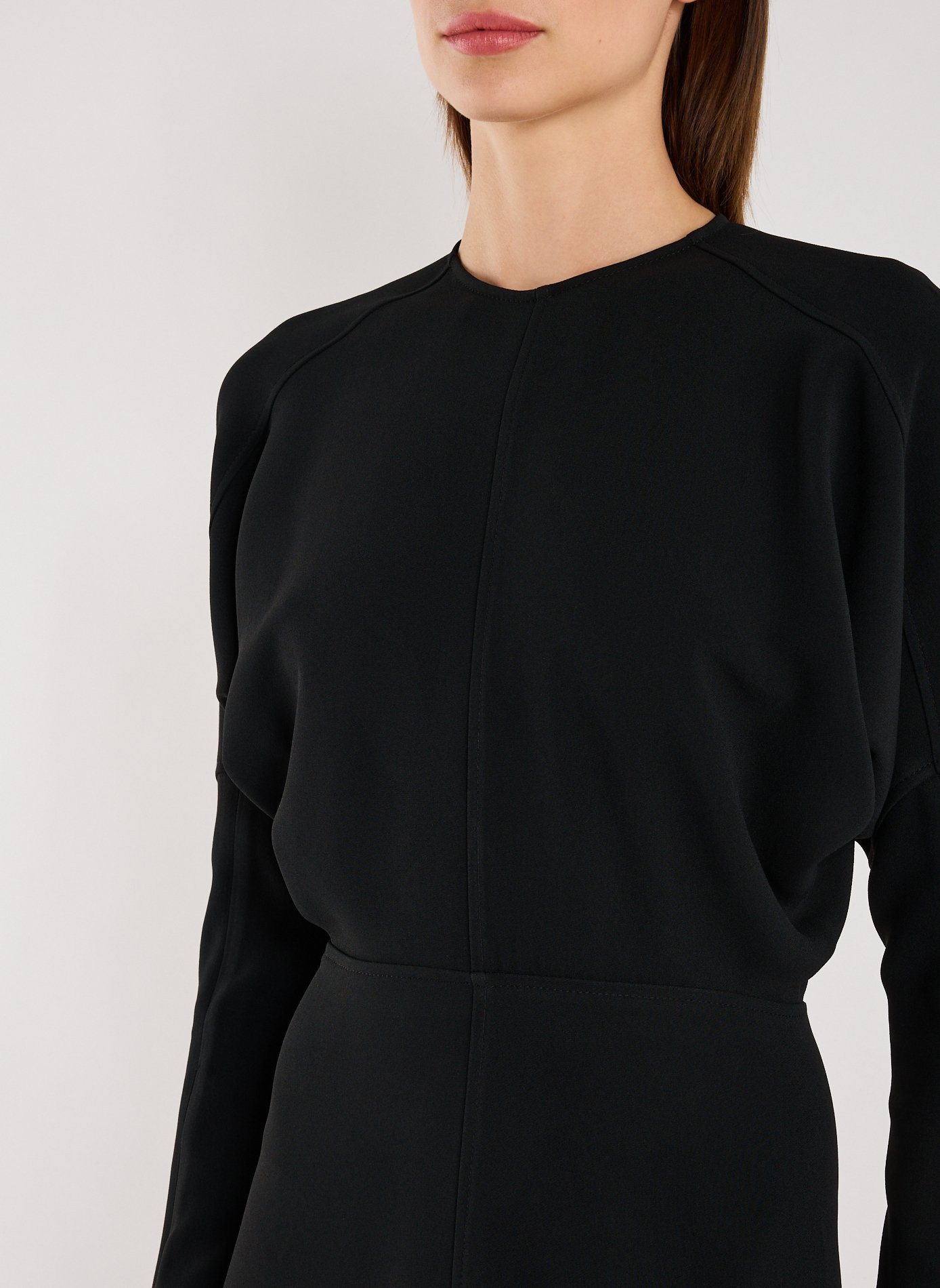 Draped maxi dress  VICTORIA BECKHAM Black