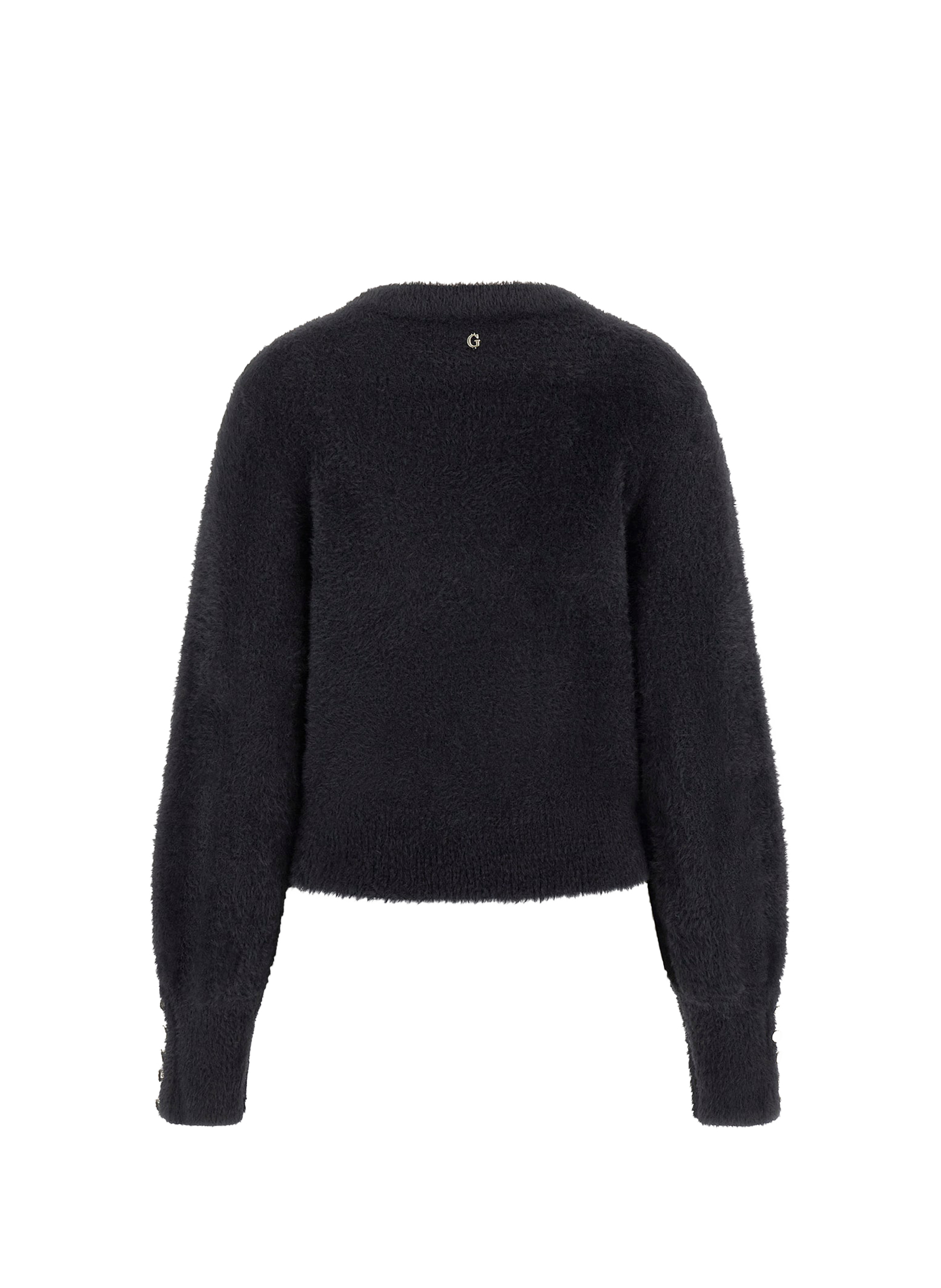 Pull col V GUESS Noir