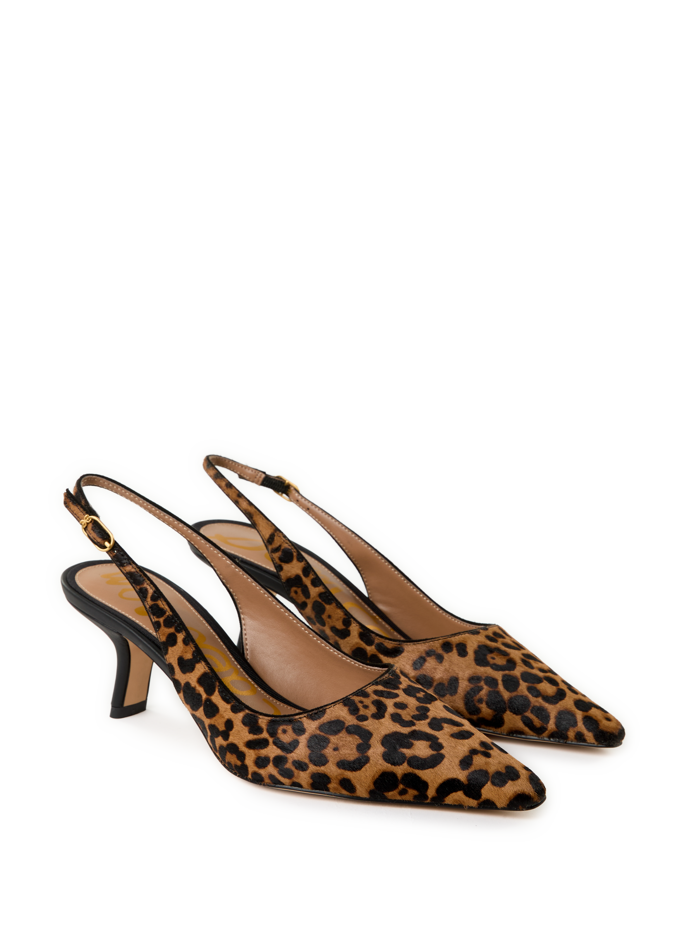 Sling-back aspect léopard SAM EDELMAN Multicolore