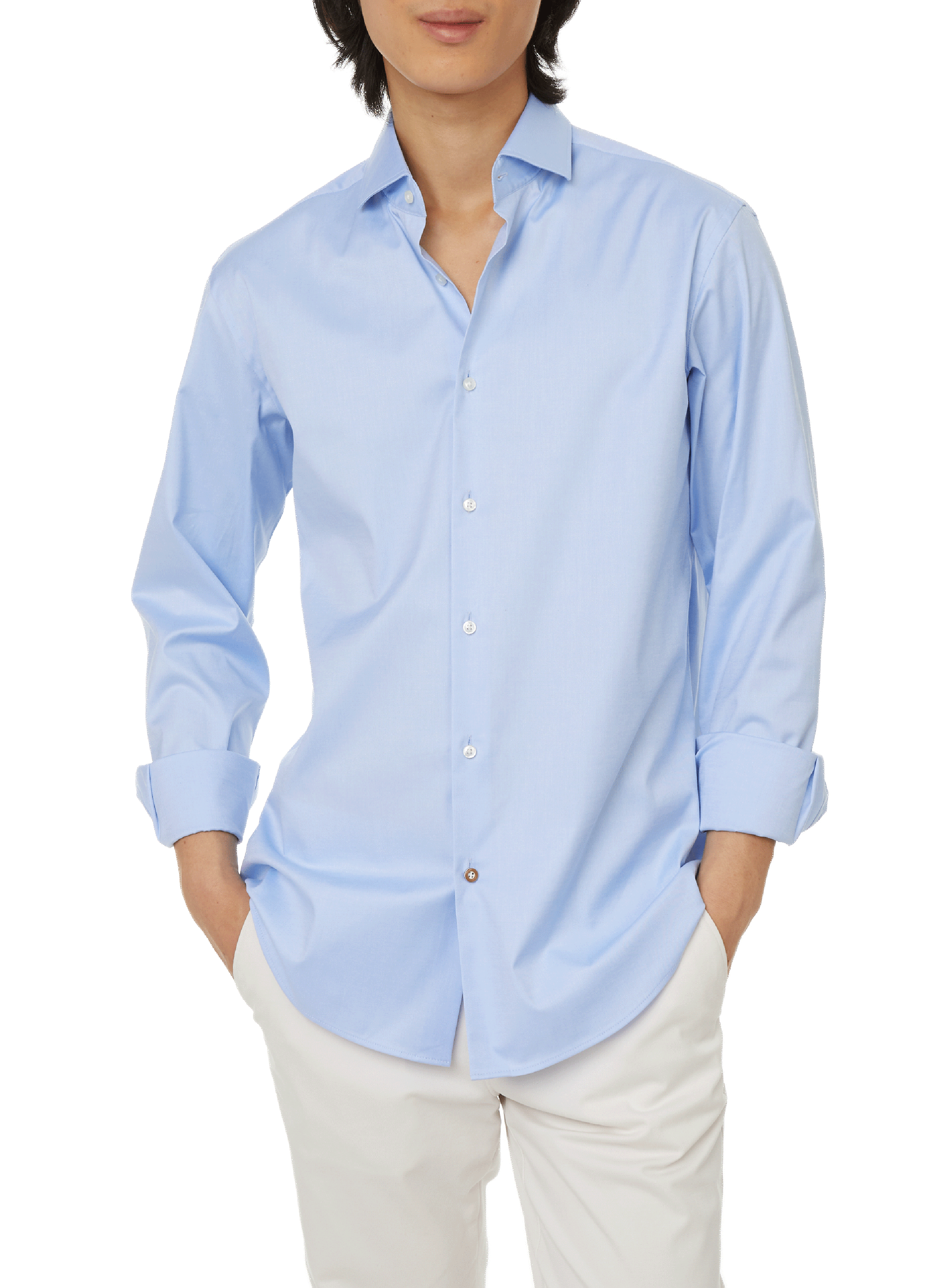 BOSS Chemise en coton Multicolore