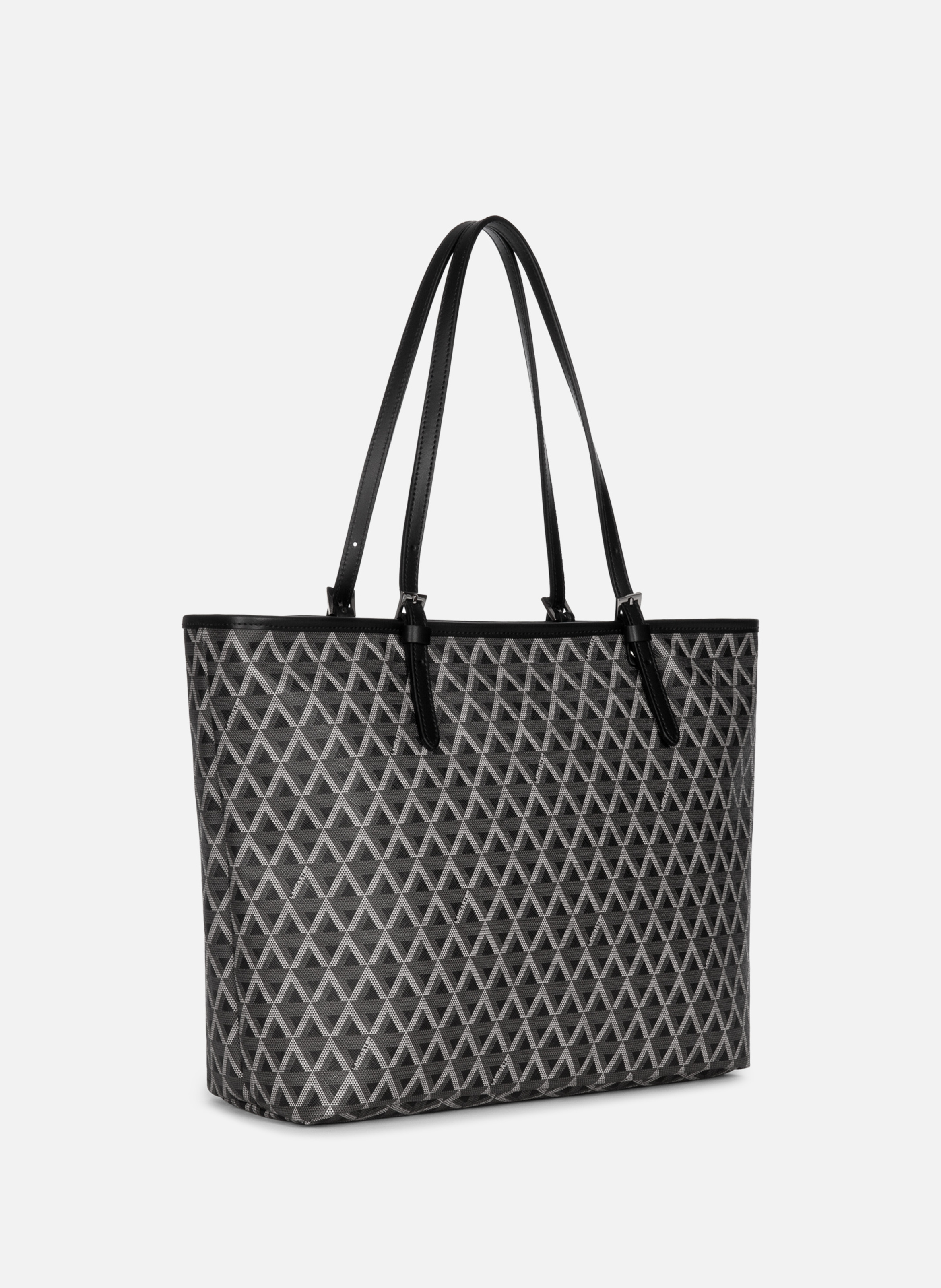 Large tote bag - Ikon LANCASTER Black