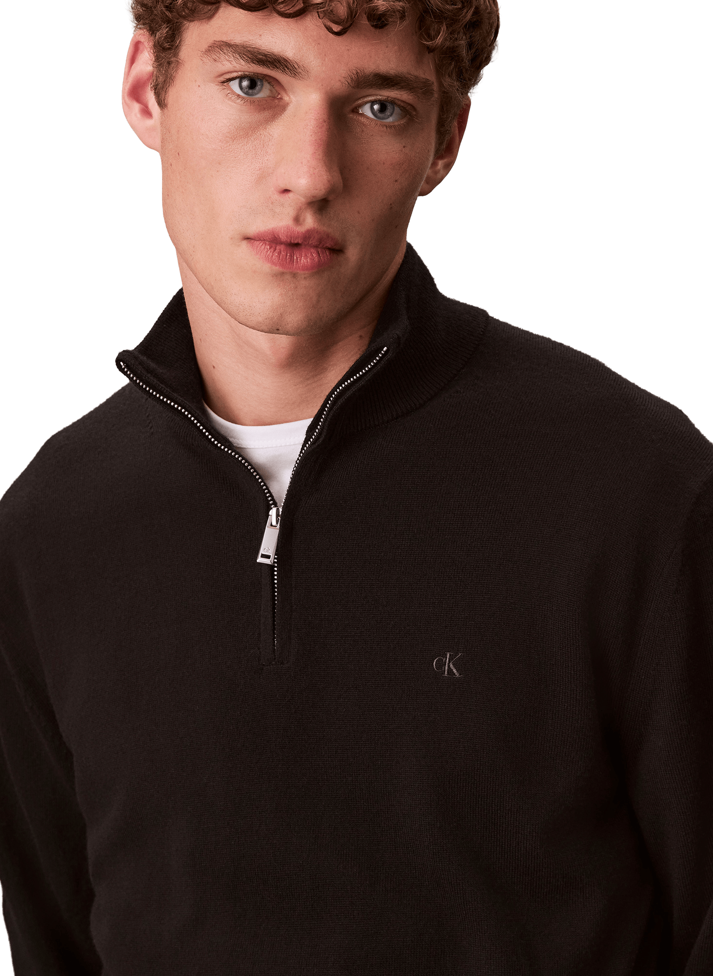 Roll-neck wool Jumper  CALVIN KLEIN Black