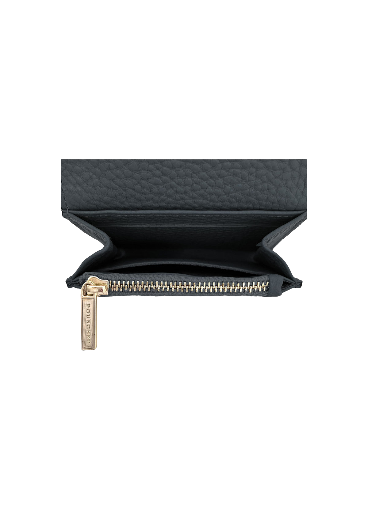 Club | porte-monnaie pm en cuir de veau POURCHET Bleu