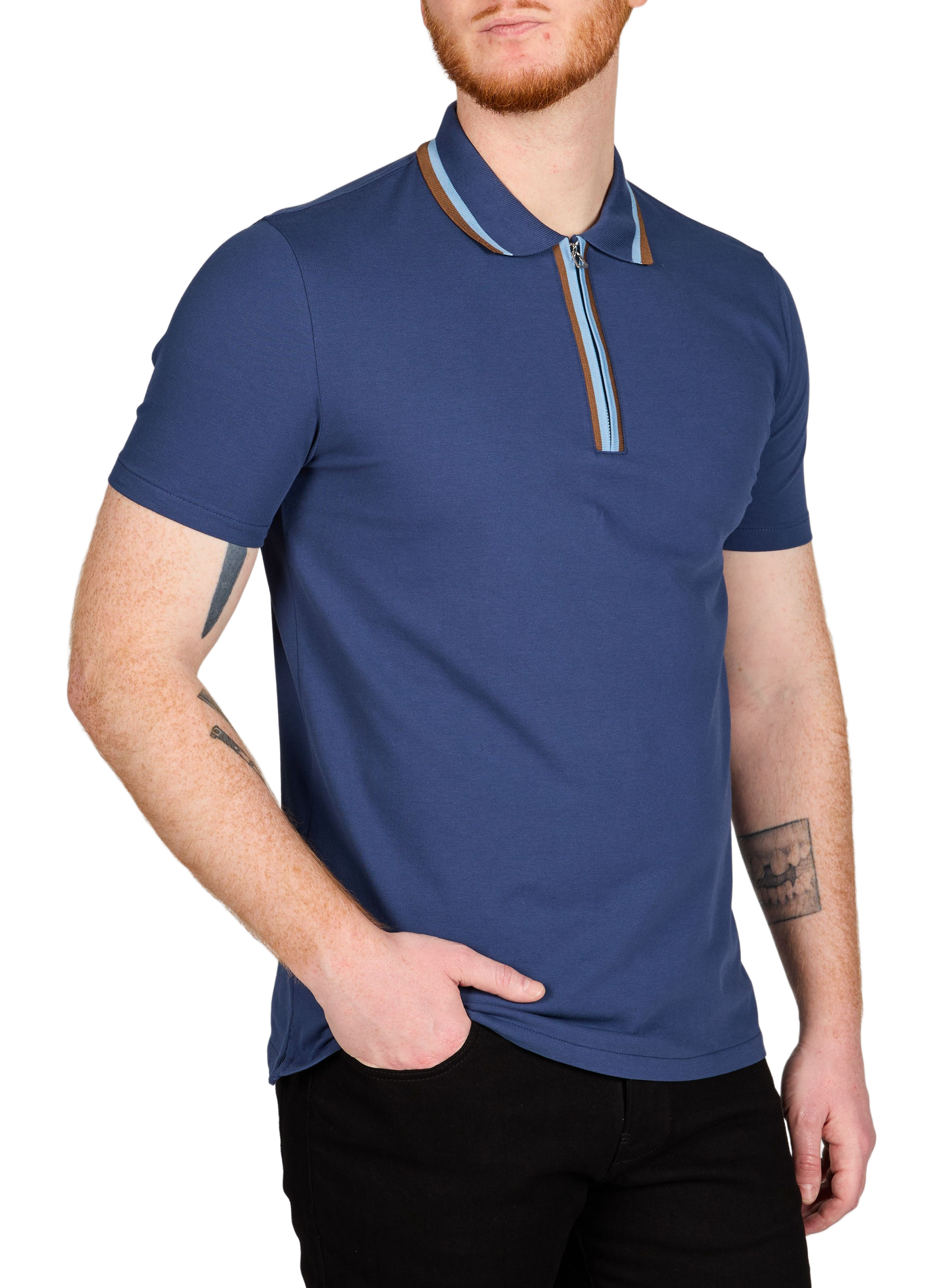 Polo en coton PAUL SMITH Bleu