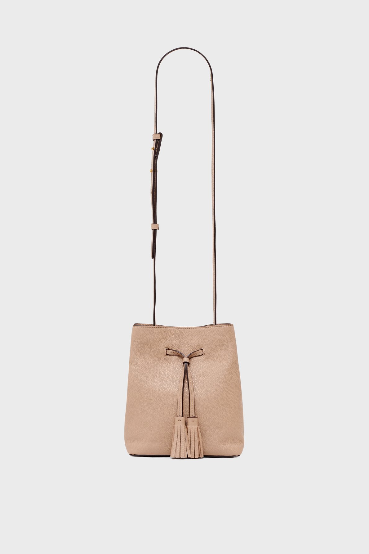 Sac seau en cuir - mini saxo 2 GERARD DAREL Marron