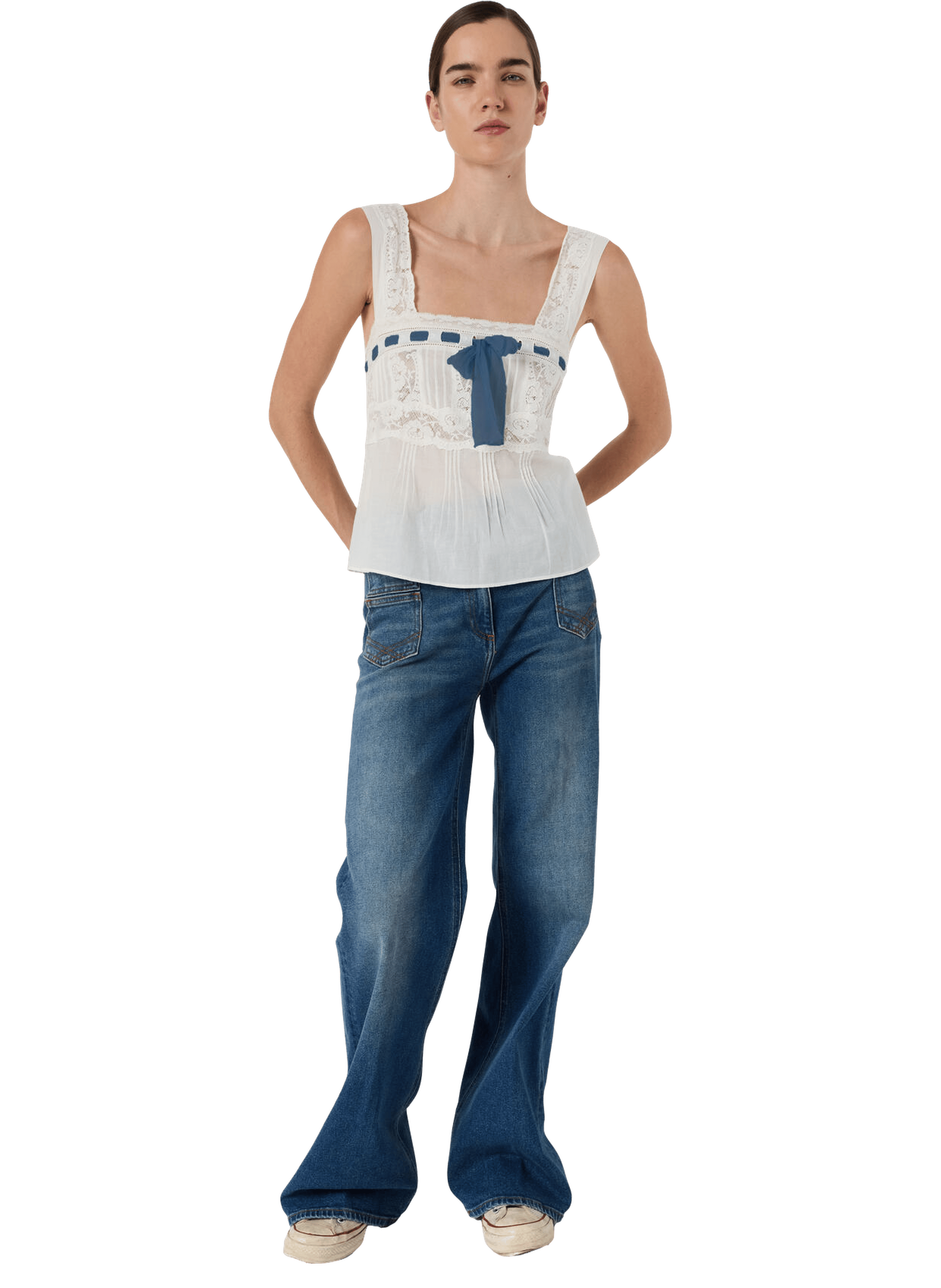 Top en dentelle - chaina GERARD DAREL Beige