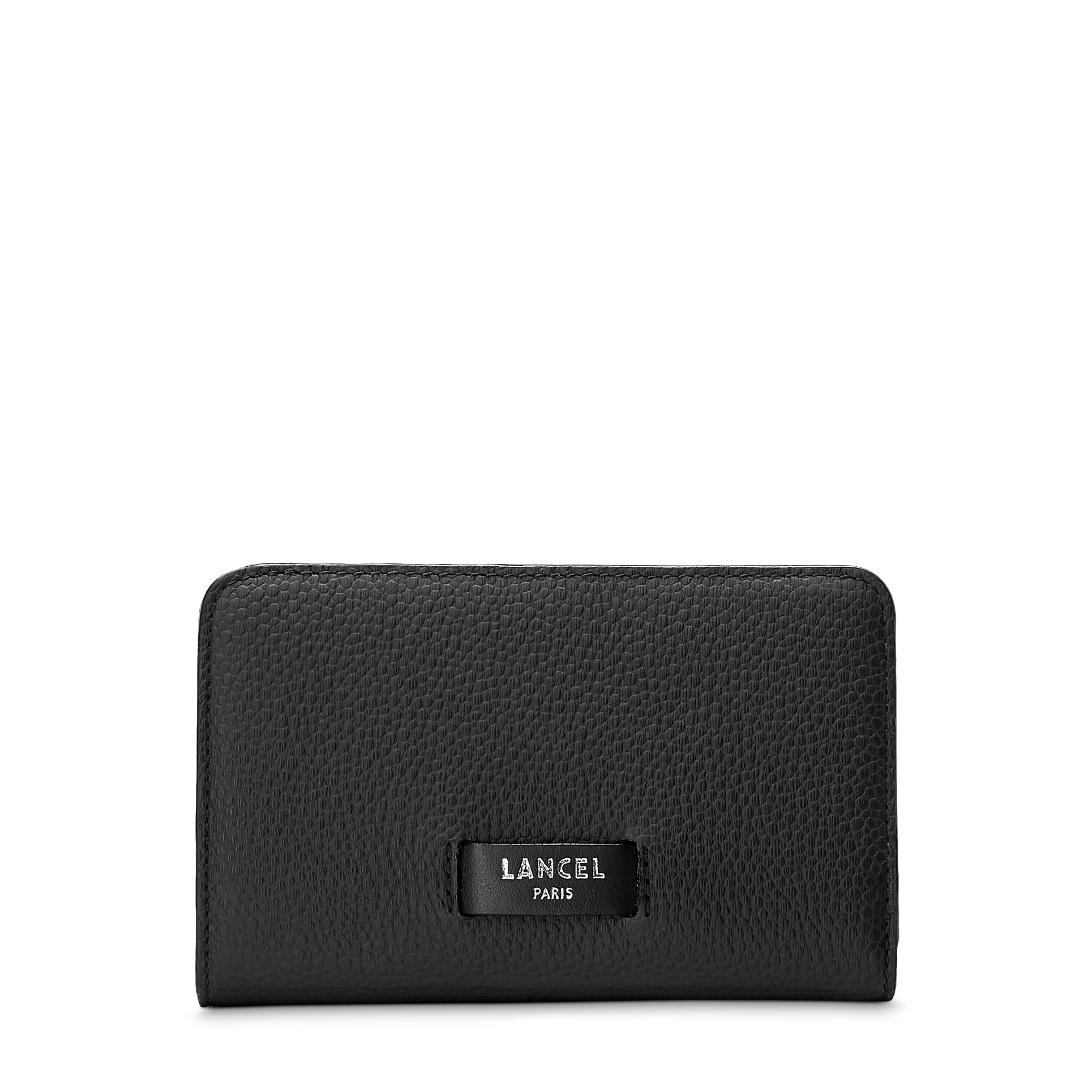 Compact rectangular wallet ninon by lancel in leather LANCEL Black
