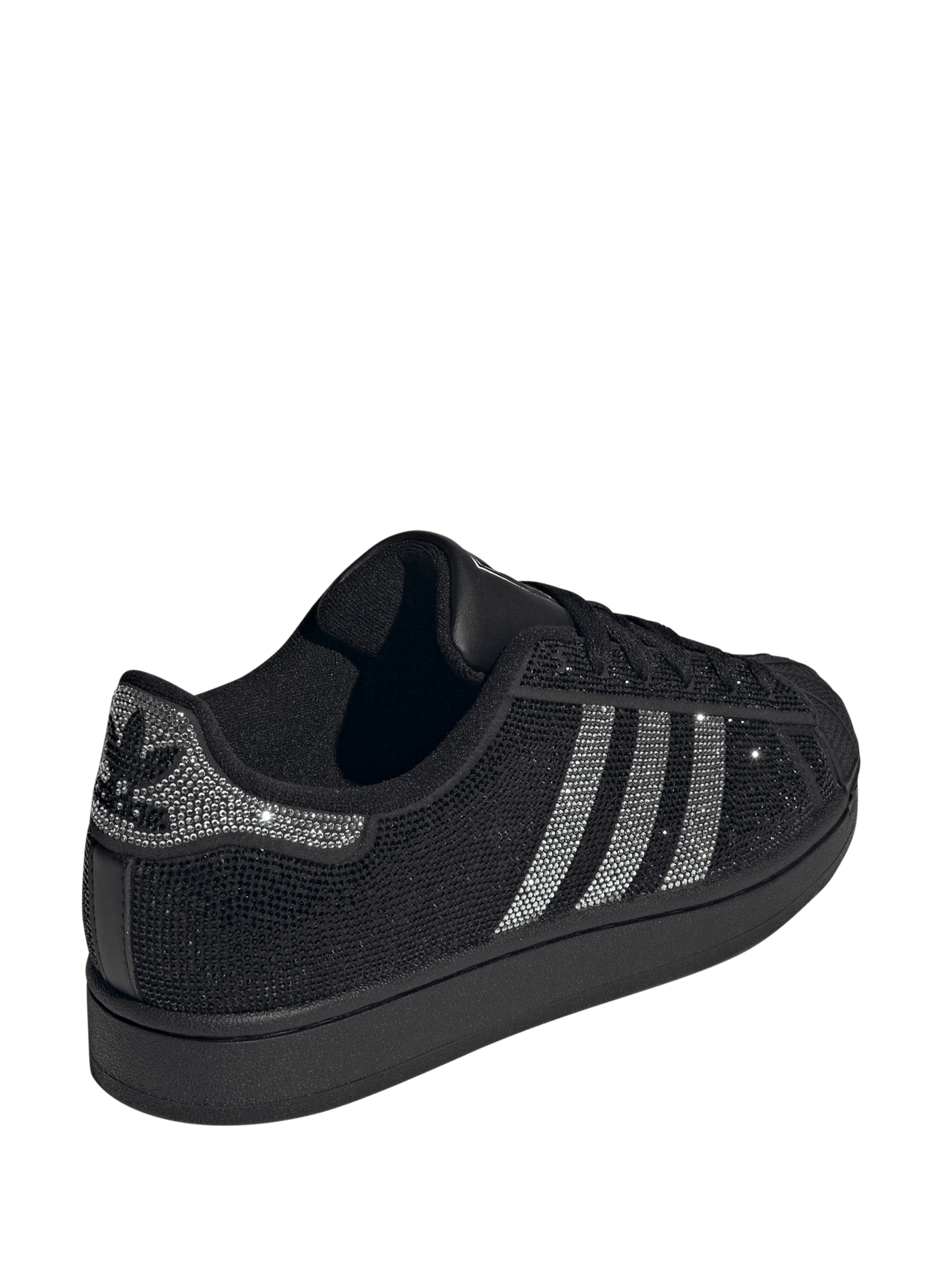 Baskets Superstar II à strass  ADIDAS Black