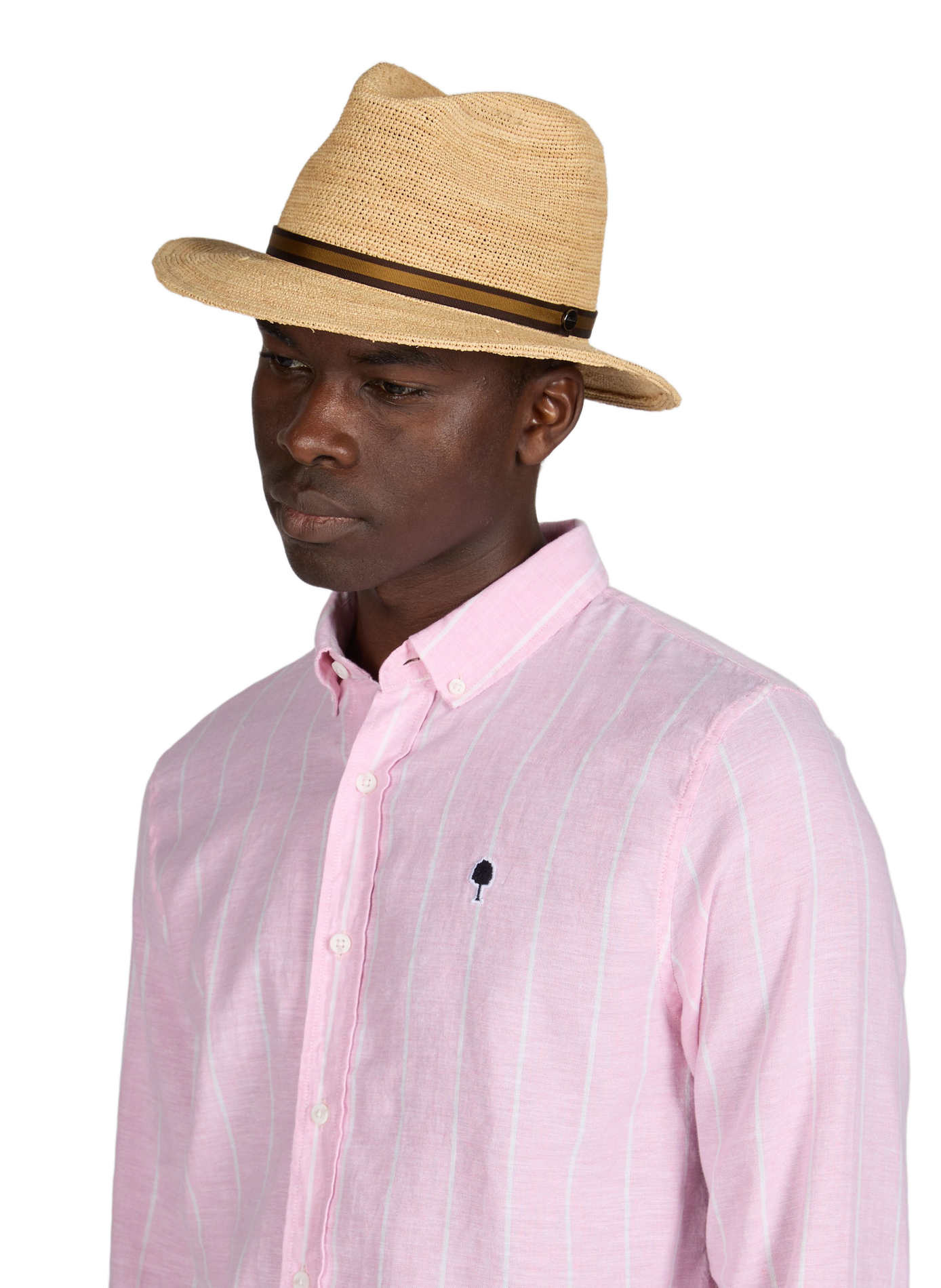 Chapeau de paille Argentina BORSALINO Beige
