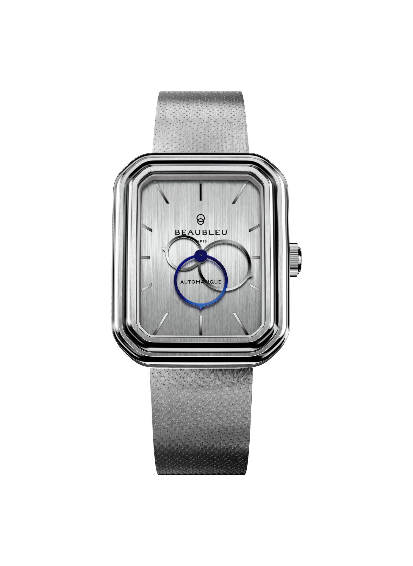 Montre automatique Ecce Figura Vesperal en acier inoxydable BEAUBLEU Argent