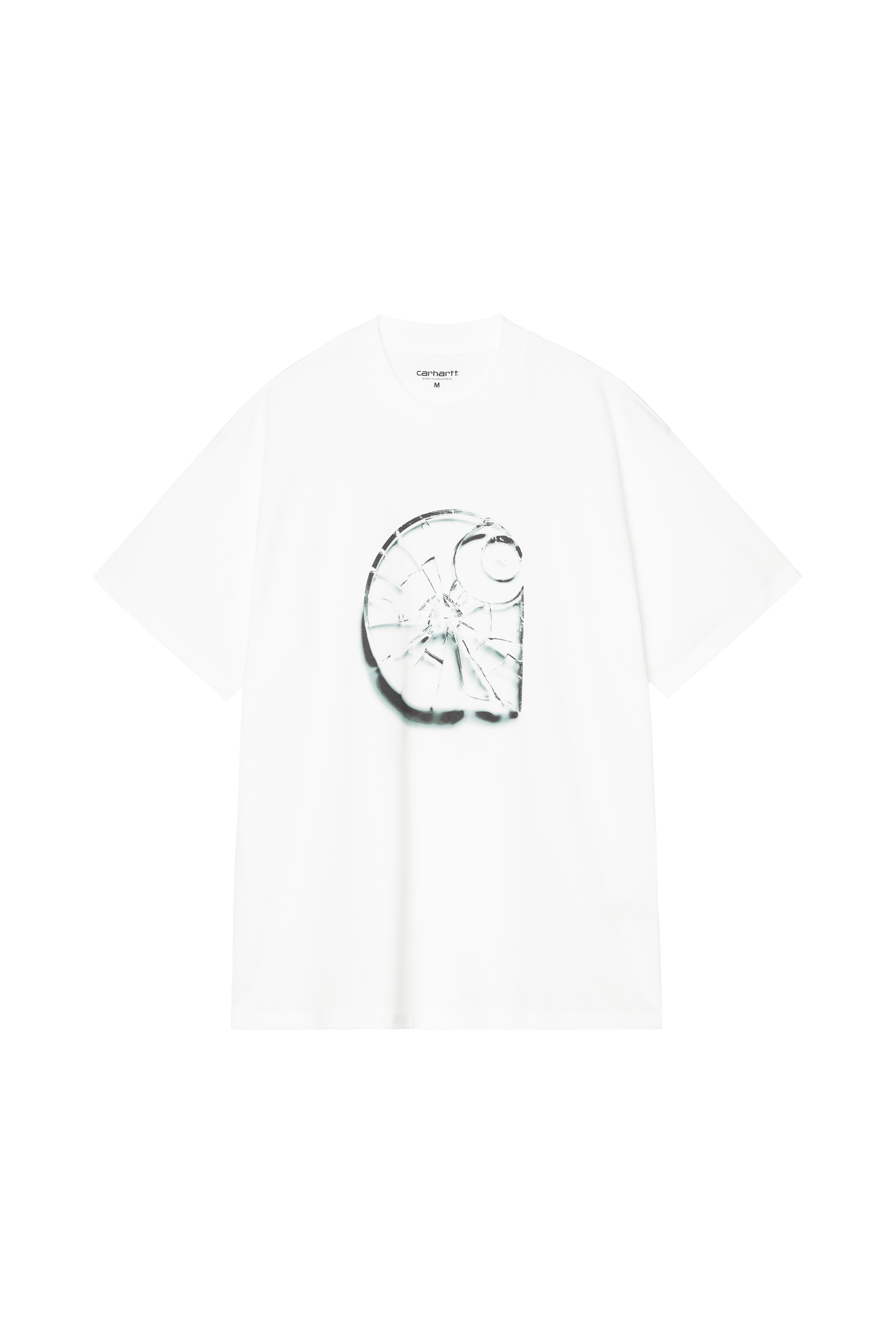 T-shirt s/s shattered t-shirt CARHARTT WIP Blanc