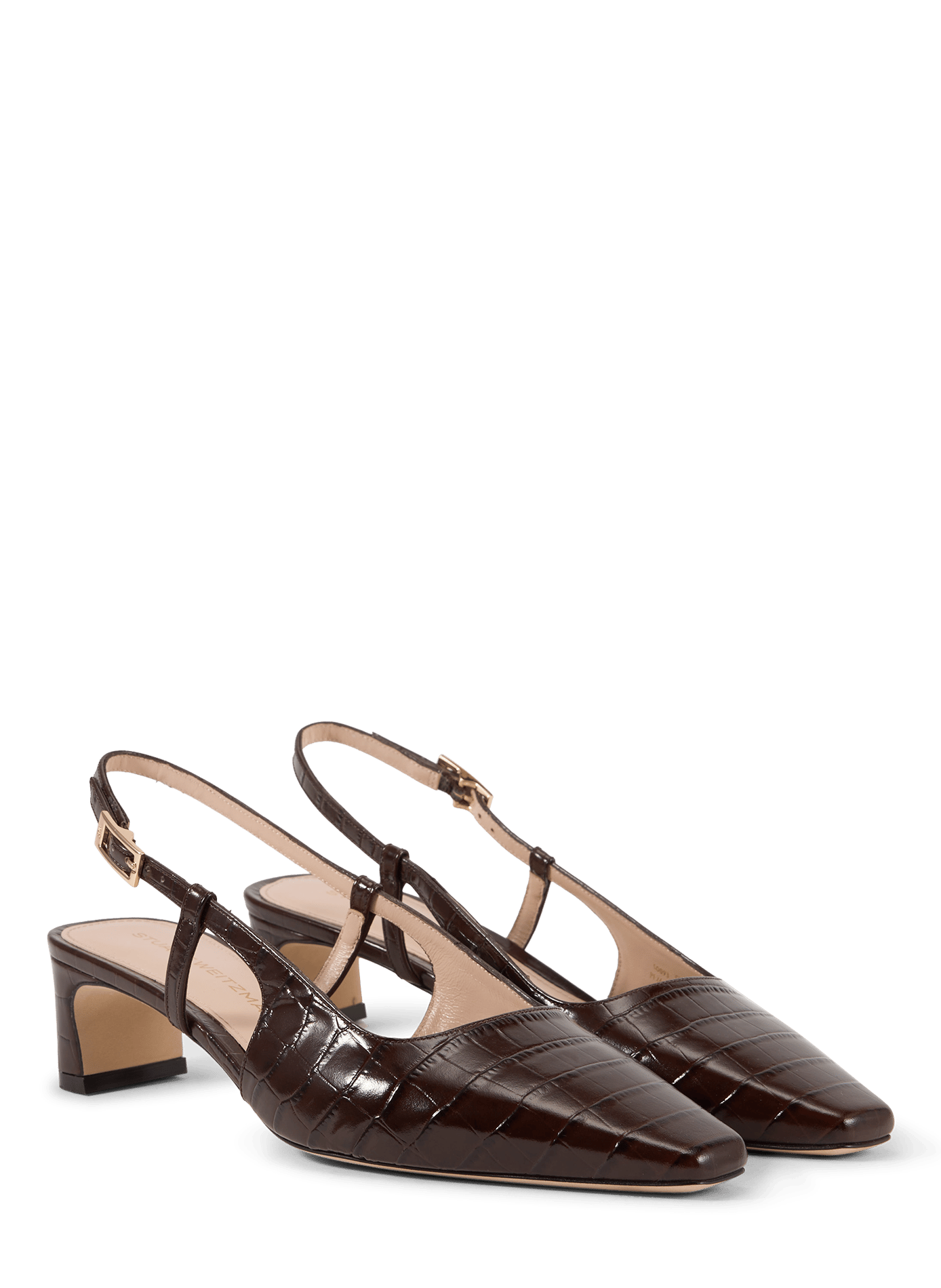 Botines Baby Babette de cuero de cabra STUART WEITZMAN Marrón