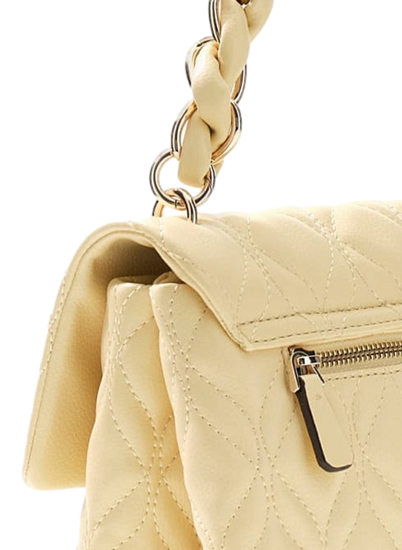 Gepolsterte Schultertasche GUESS Gelb
