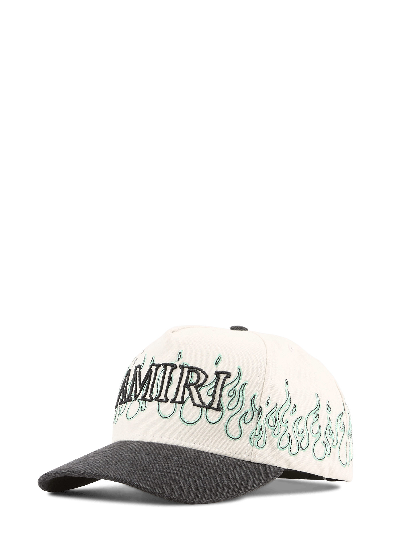 Casquette brodée à logo en coton AMIRI Blanc