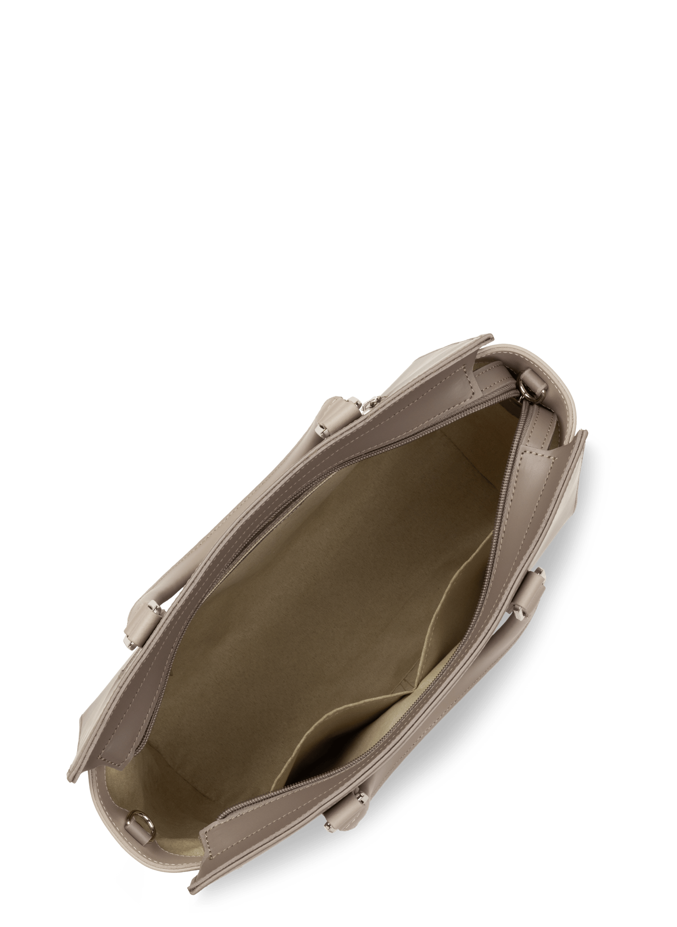 Grand sac cabas main - smooth | Marron LANCASTER Femme