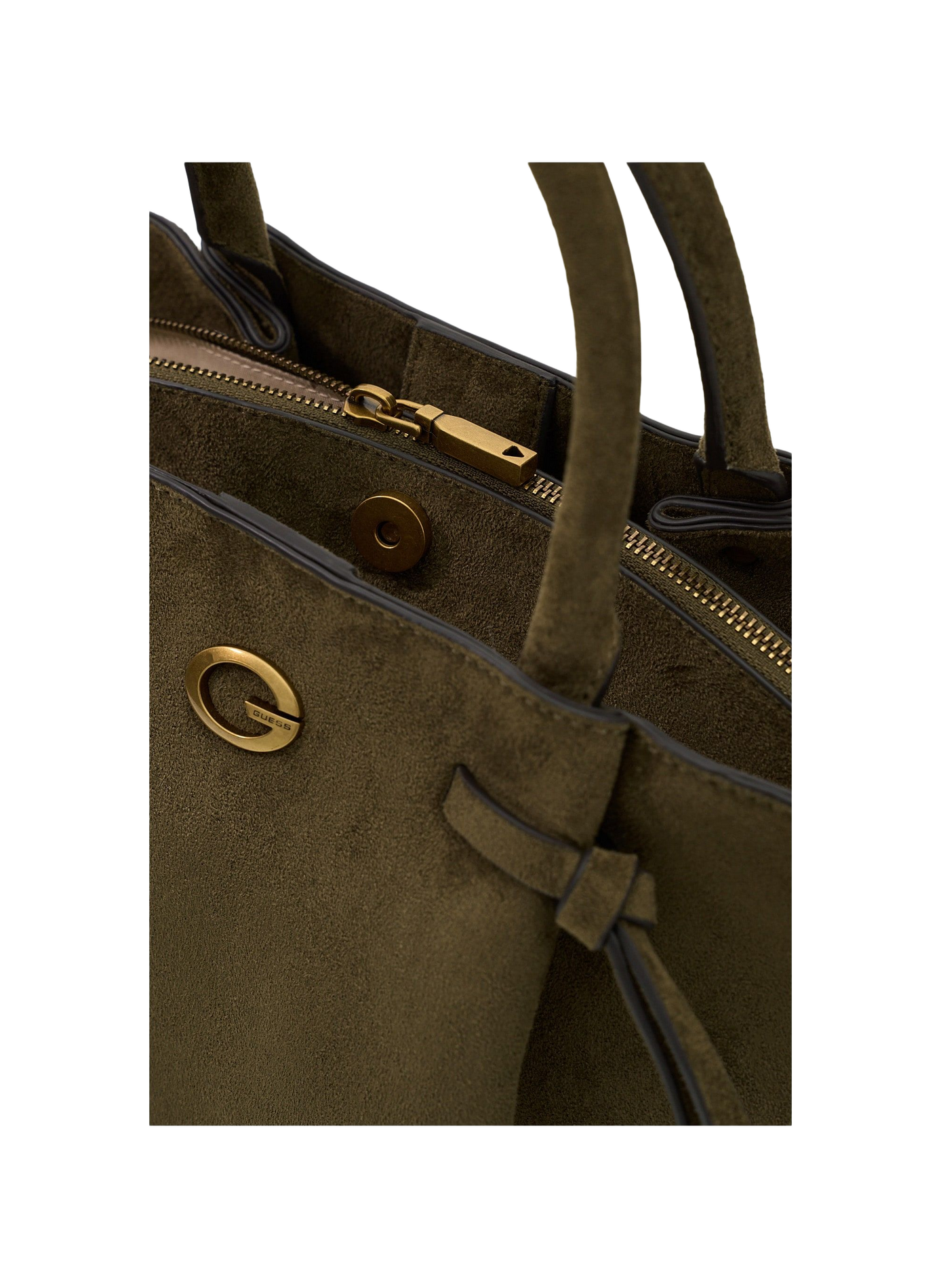 Sac à main en daim  GUESS Vert