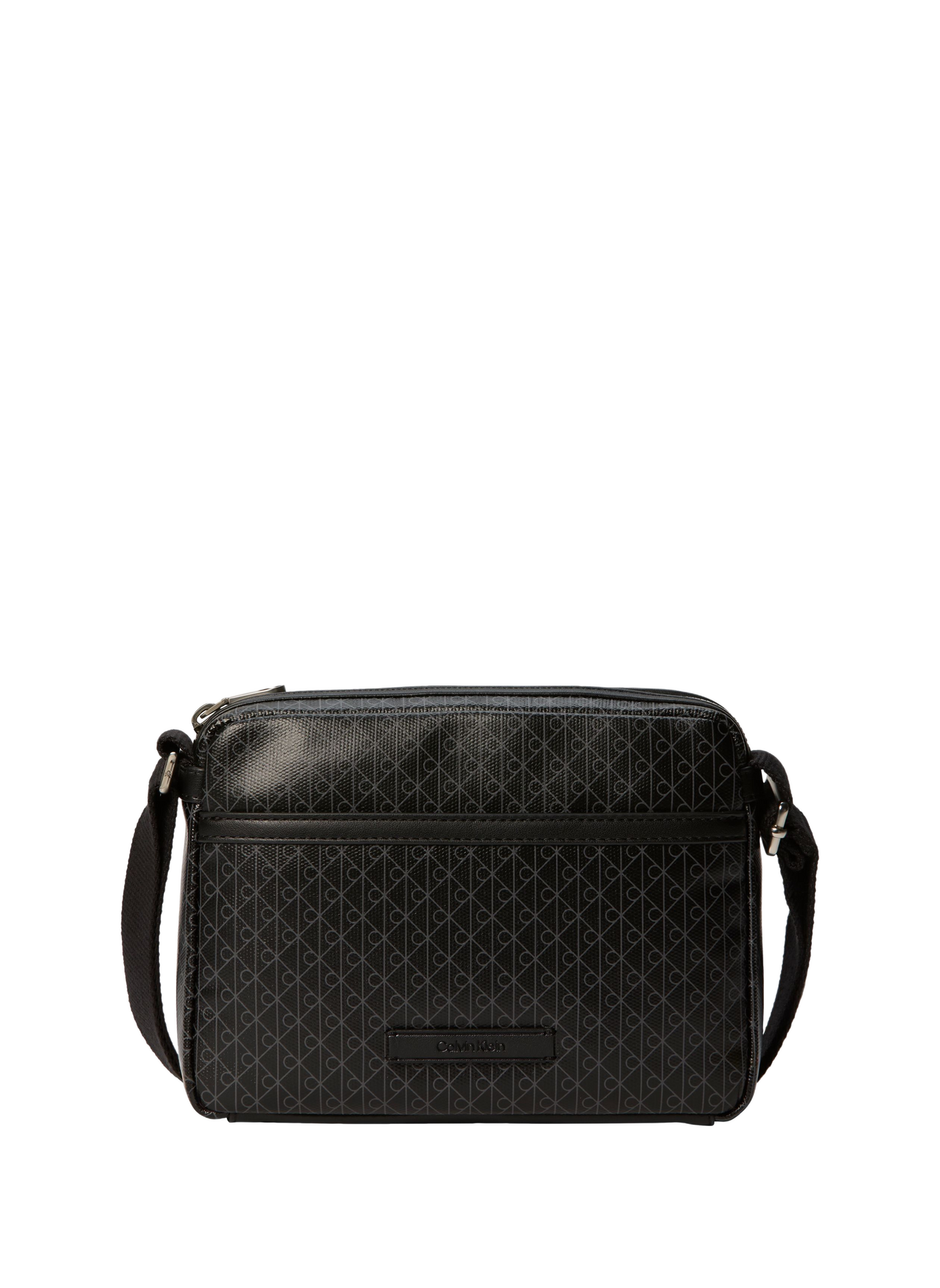 Printed Shoulder Bag CALVIN KLEIN Black