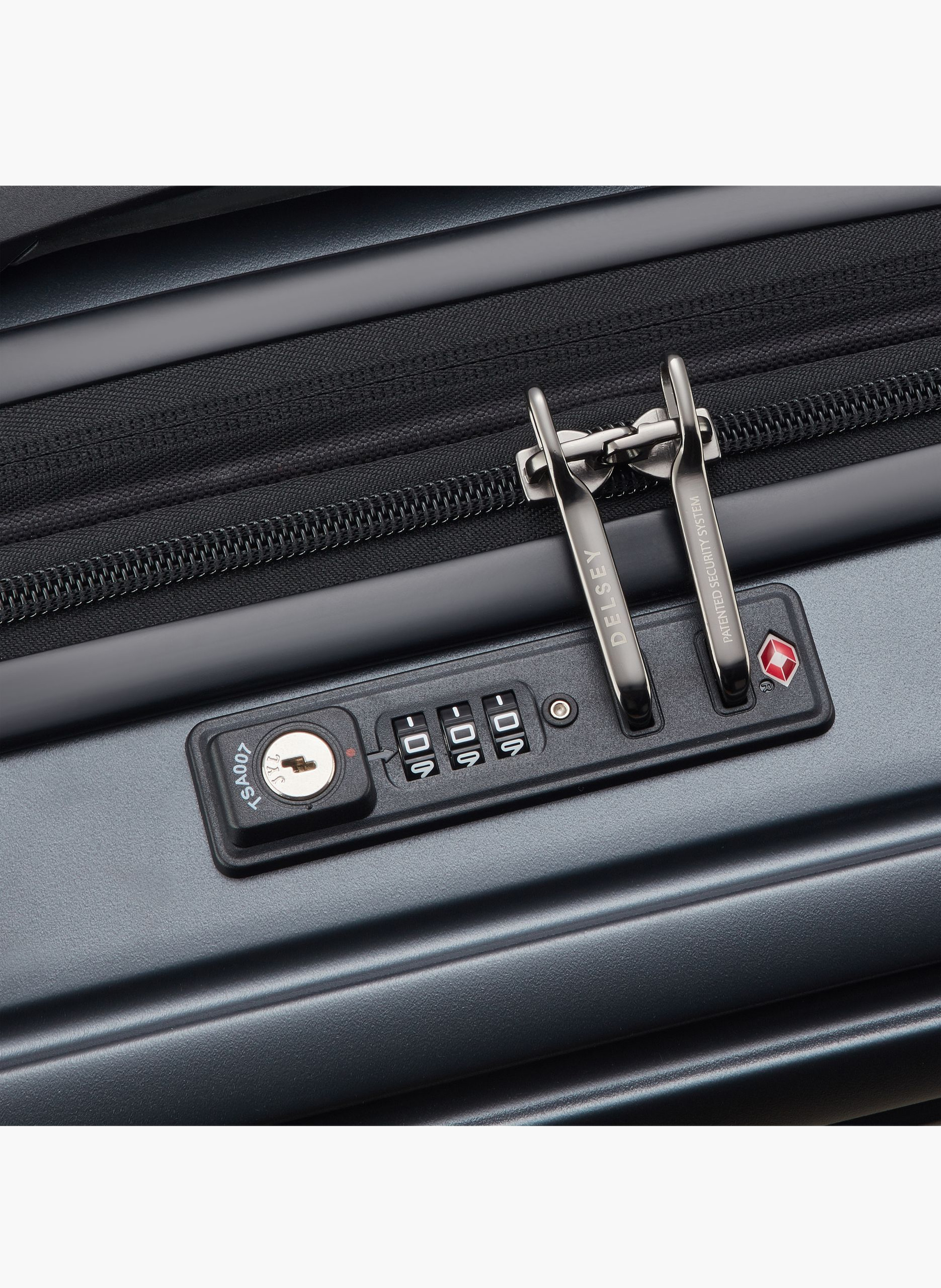 Valise cabine rigide taille s - caumartin plus DELSEY PARIS Gris