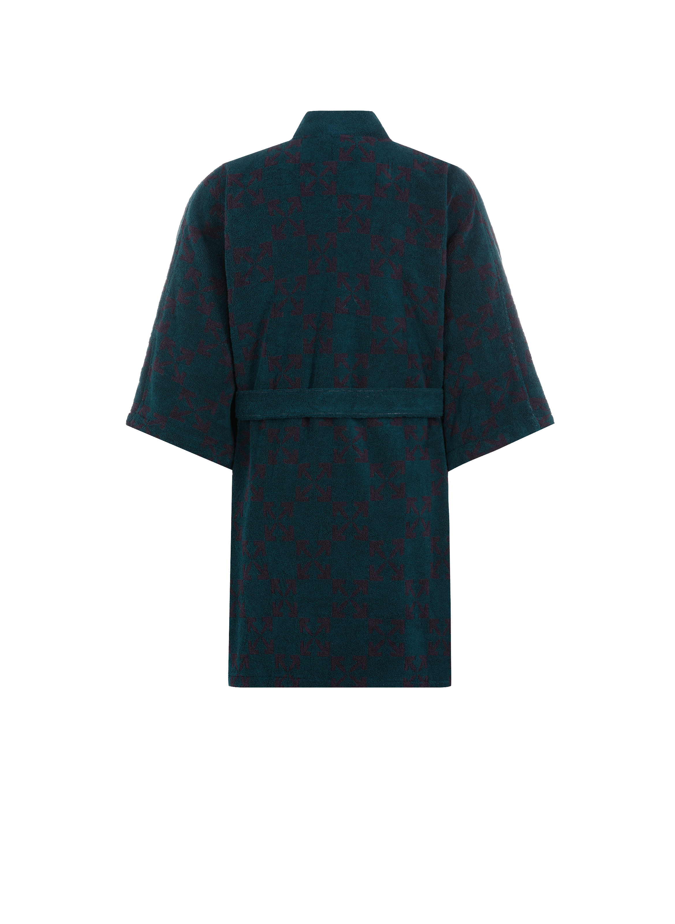 Peignoir logotypé en tissu éponge