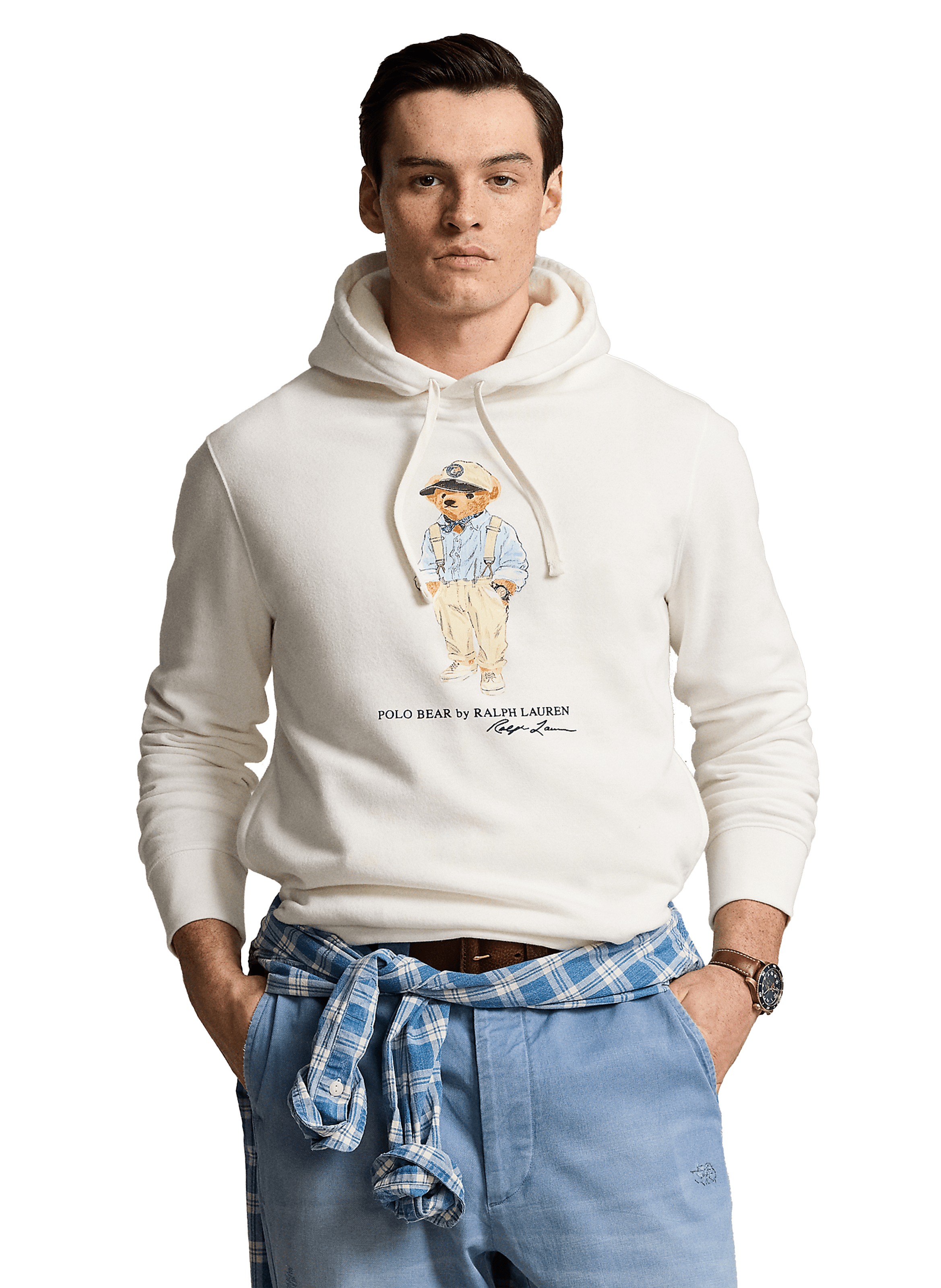 Hoodie en coton  POLO RALPH LAUREN Blanc